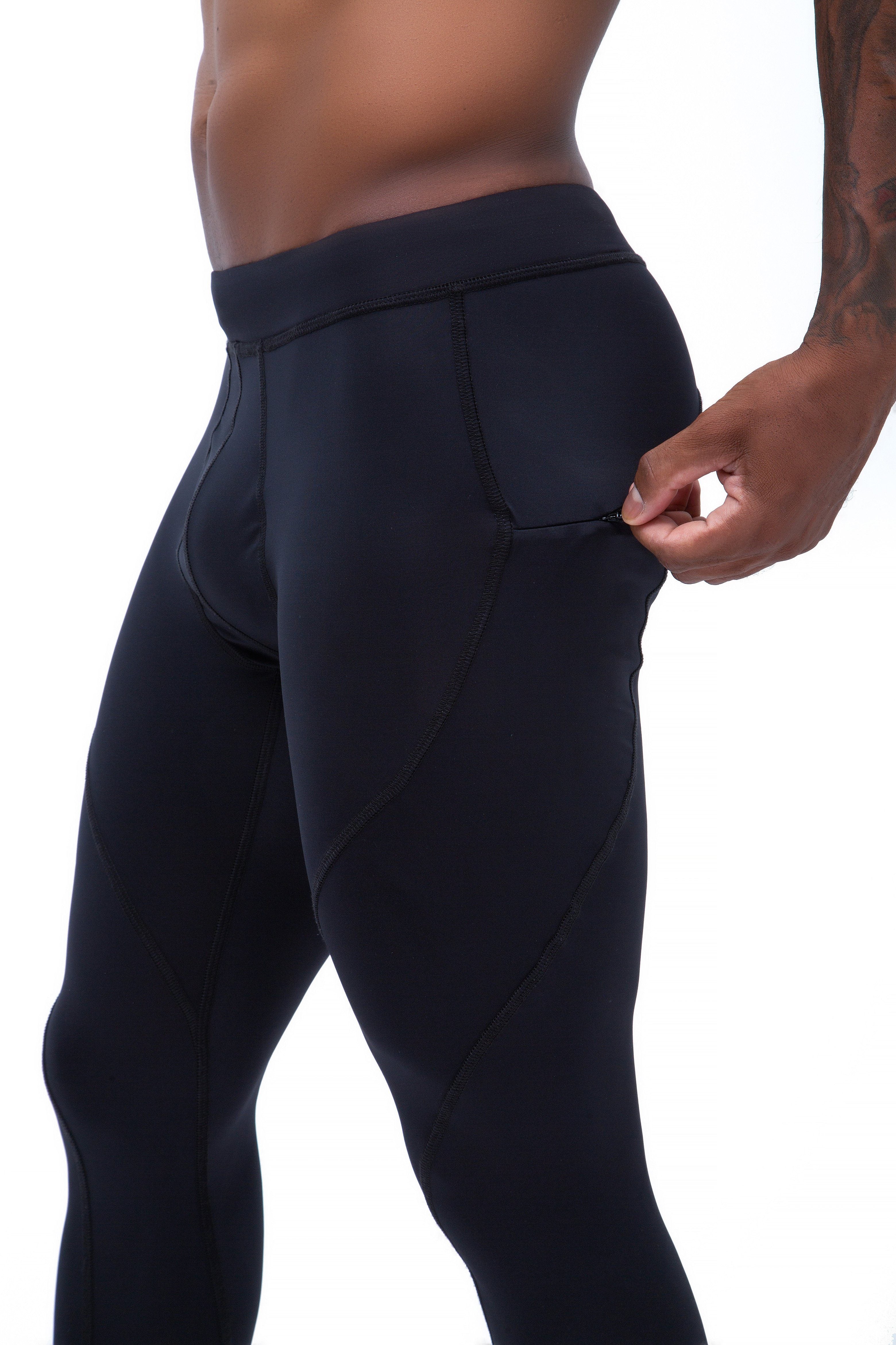Black/Black Meggings - Image 4