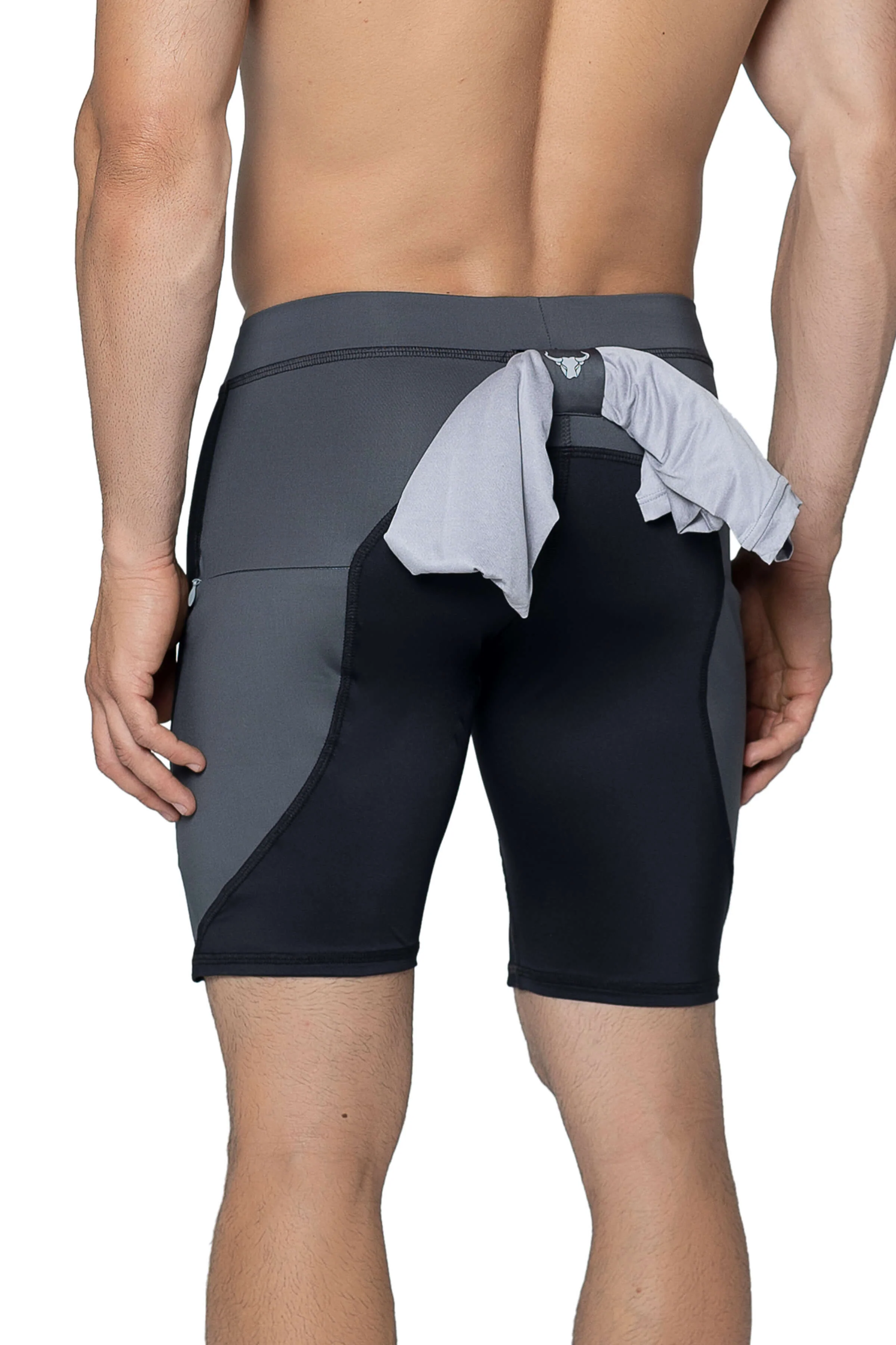 Black/Gray Shorts - Image 3