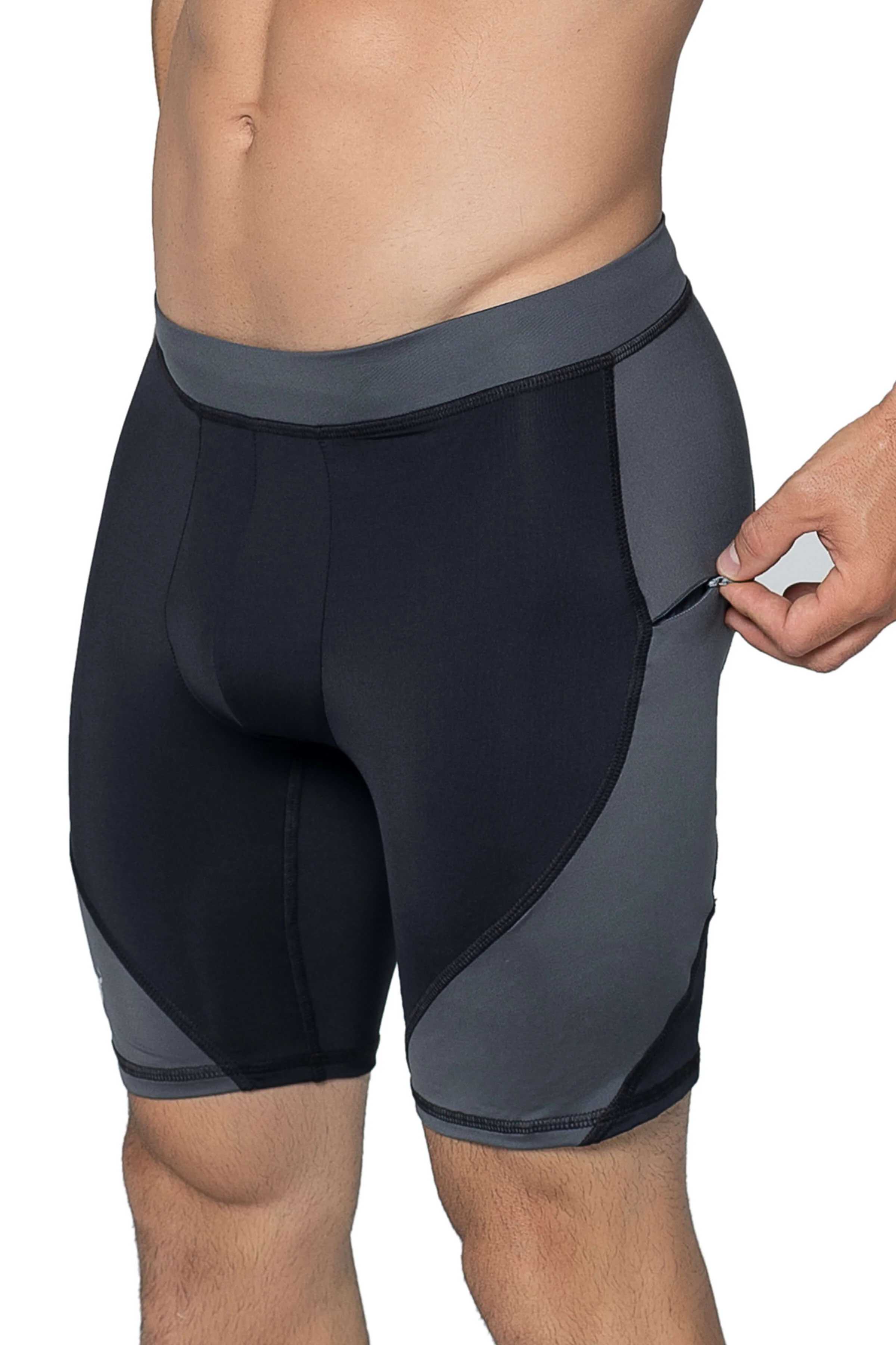Black/Gray Shorts - Image 4