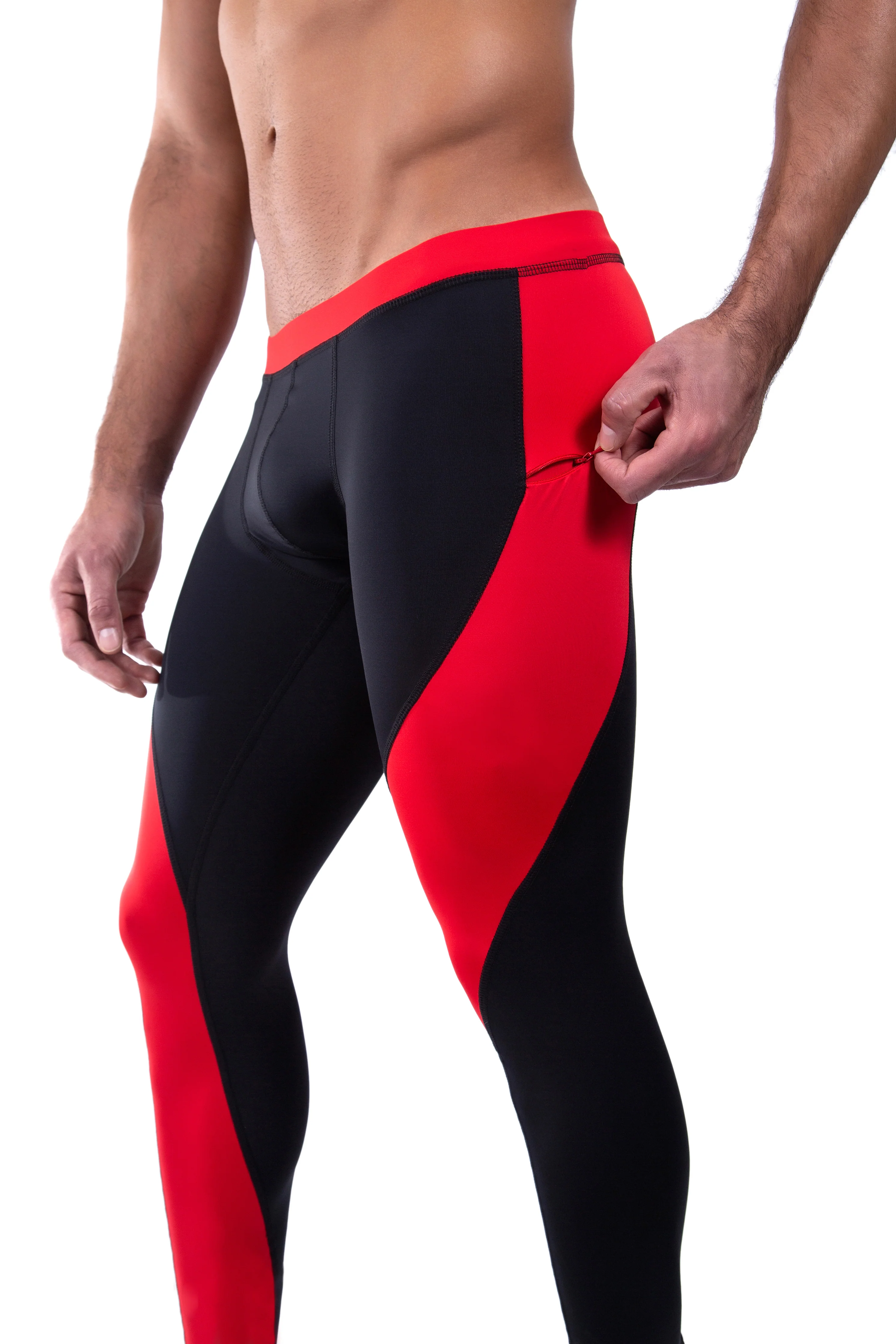 Black/Red Meggings - Image 4