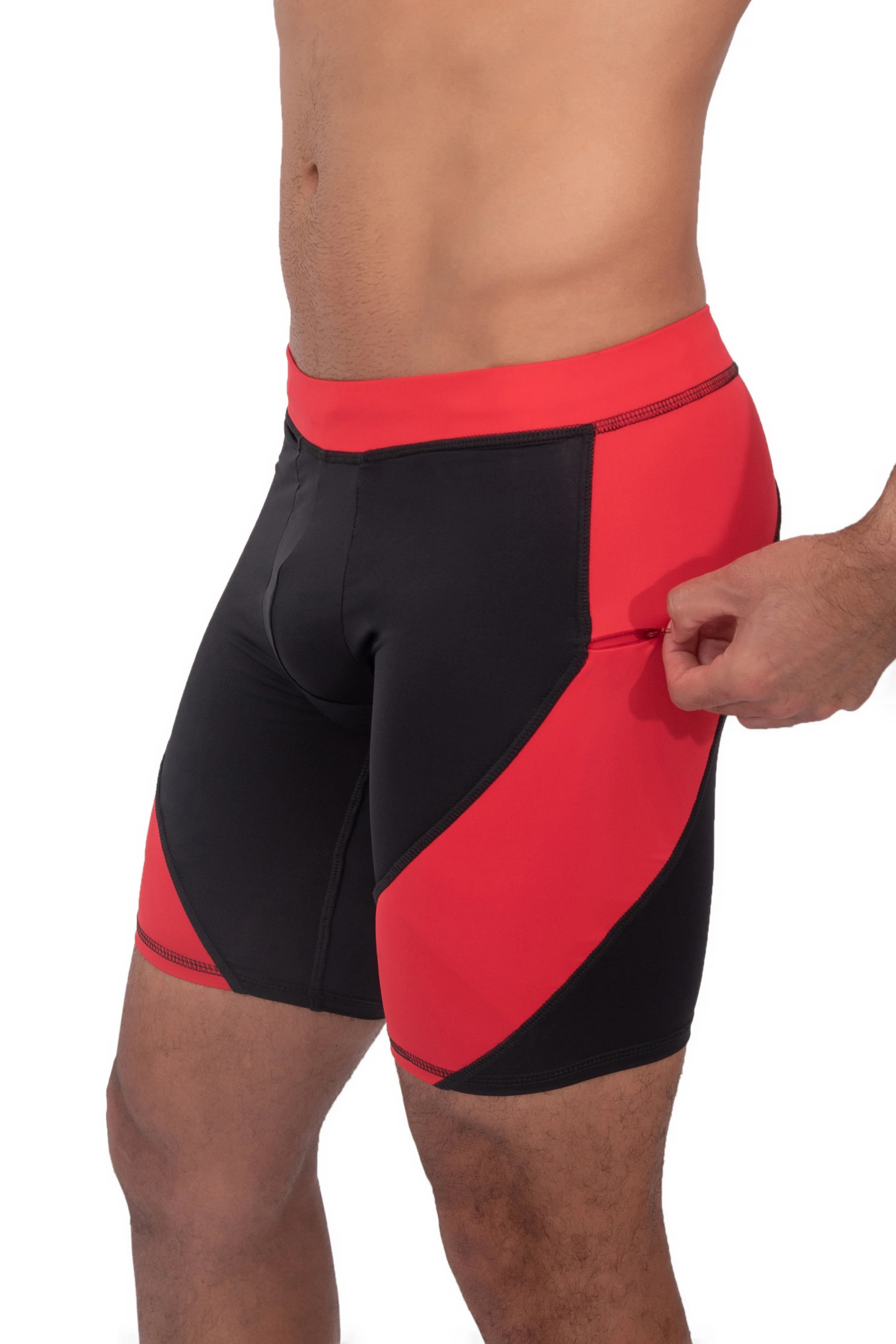 Black/Red Shorts - Image 4