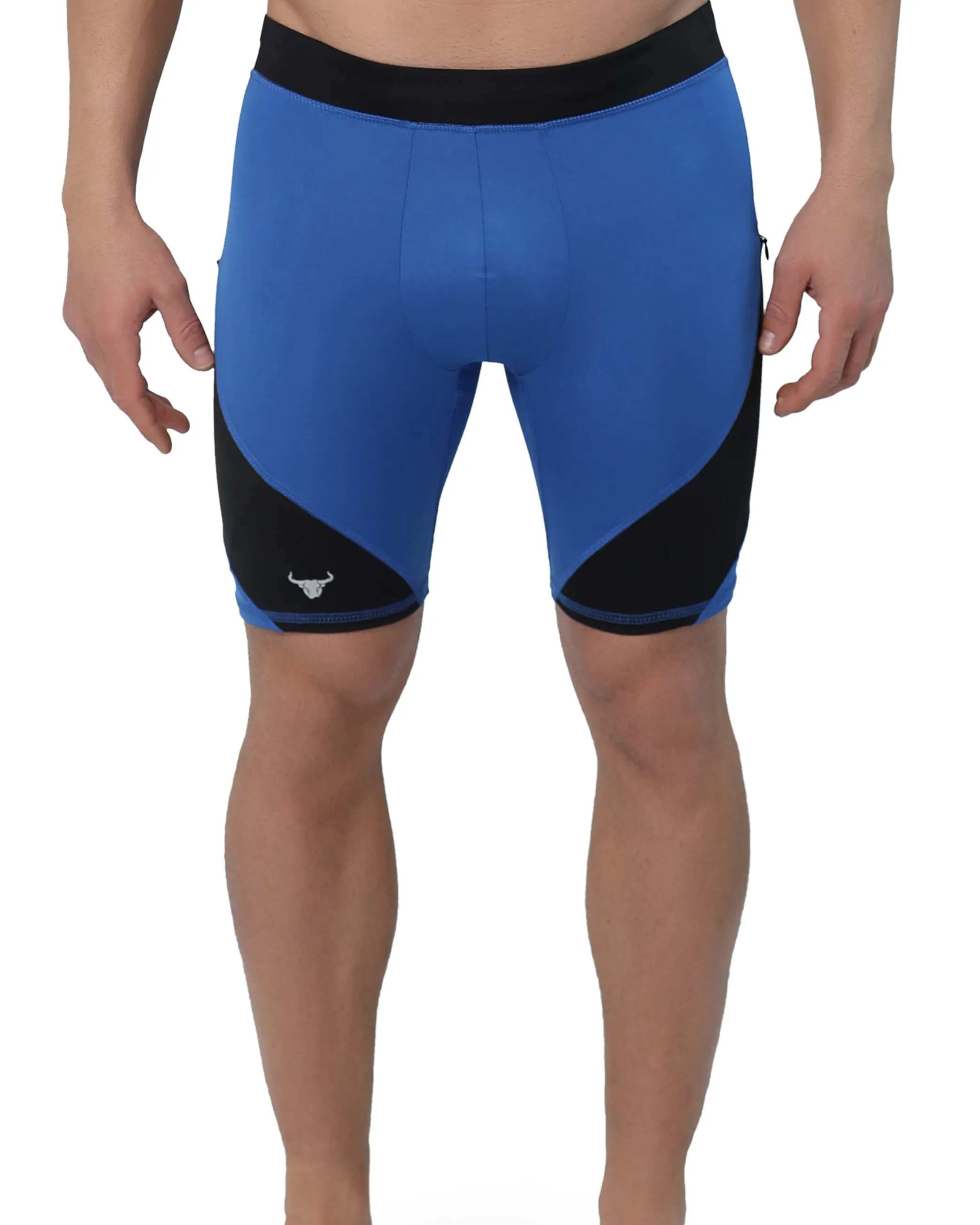 Blue/Black Shorts