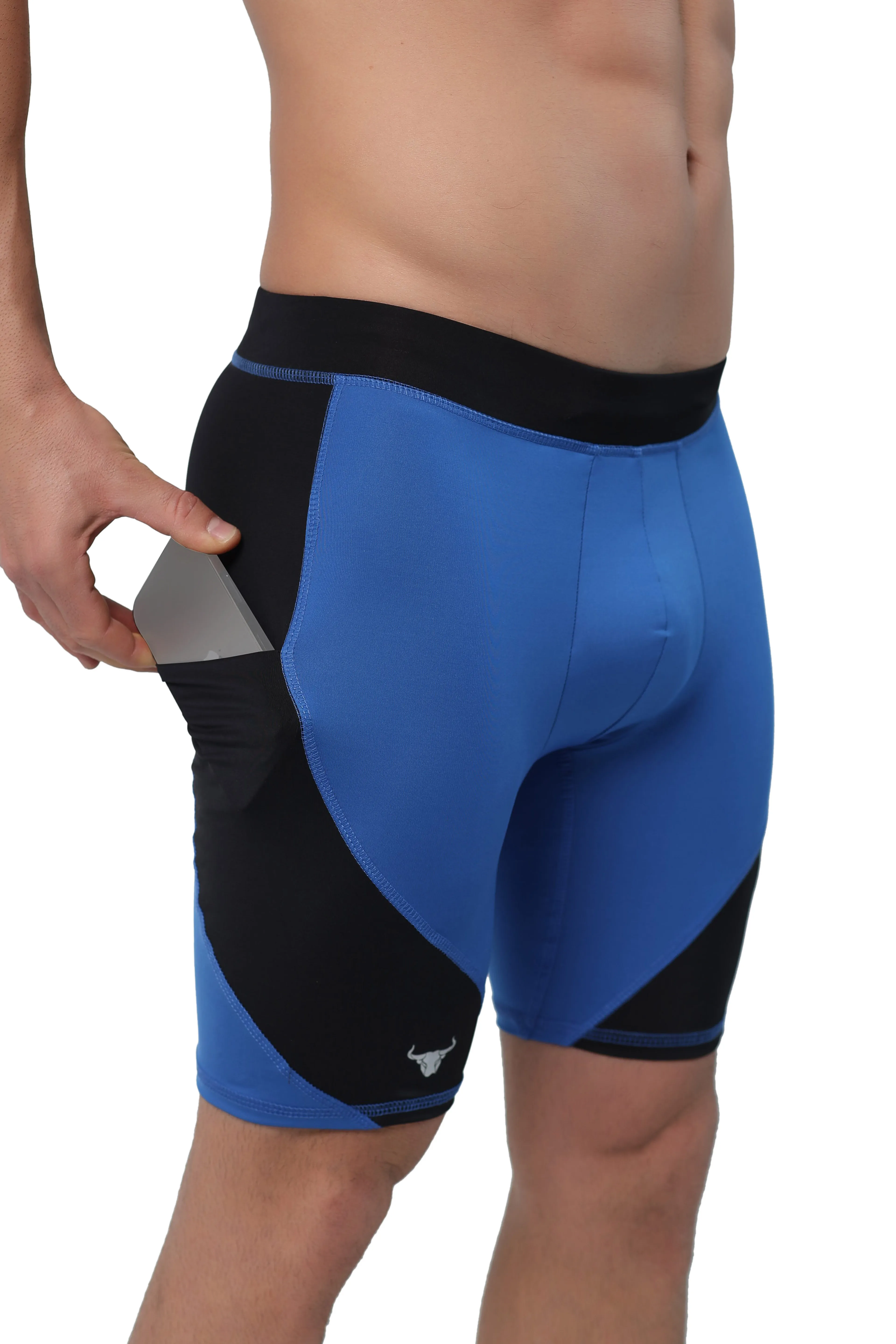 Blue/Black Shorts - Image 2