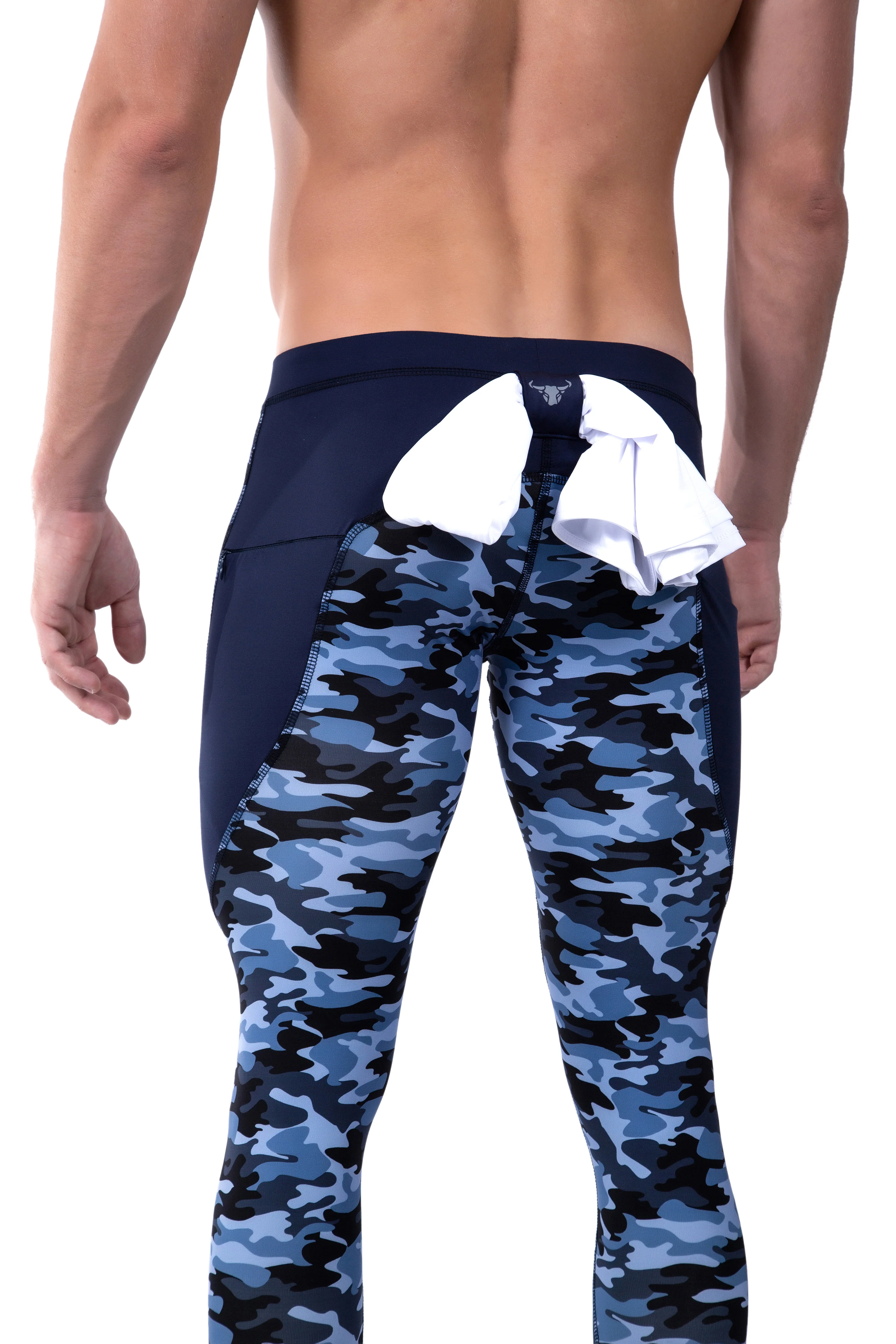 Blue Camo Meggings - Image 3
