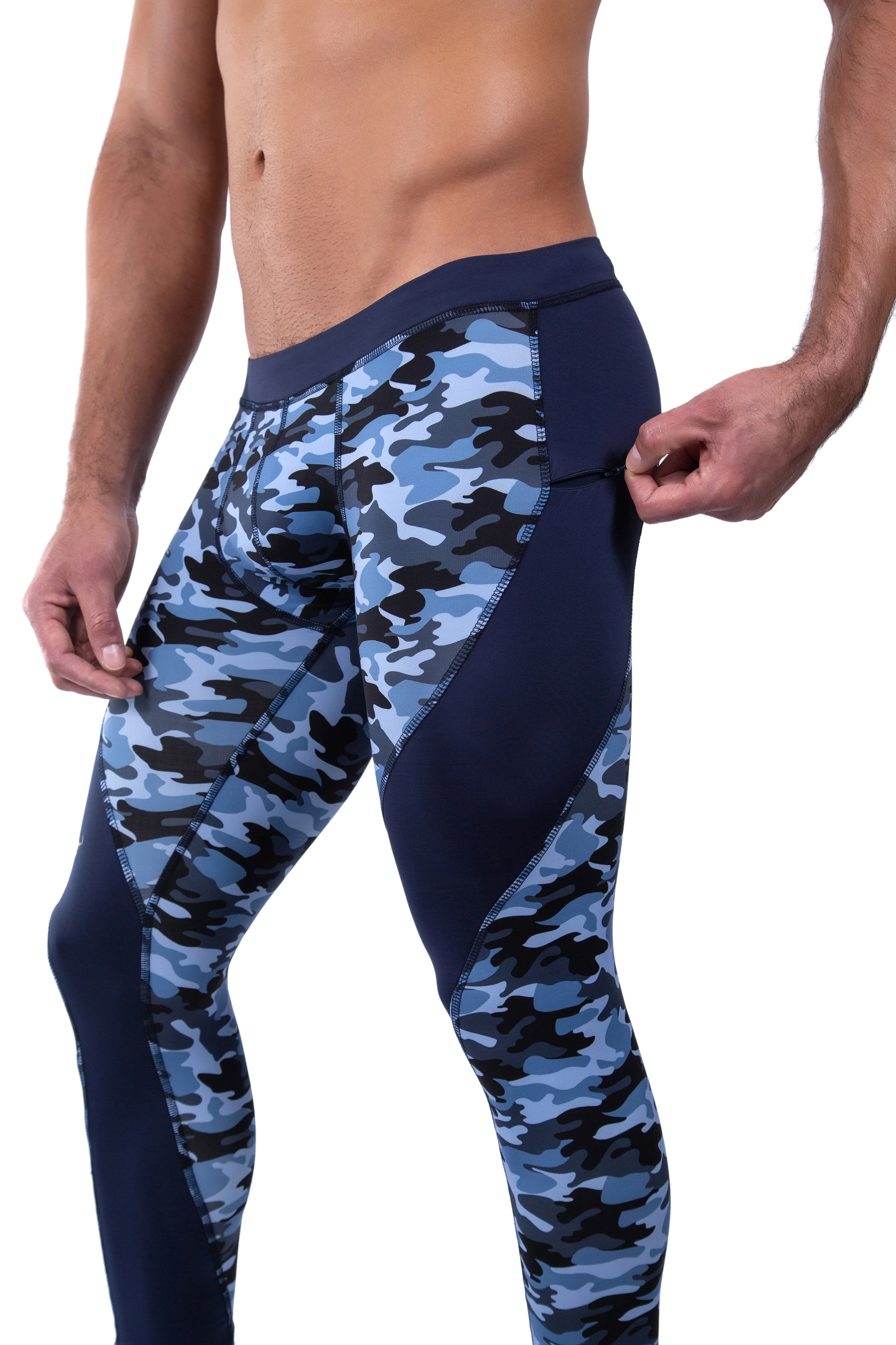 Blue Camo Meggings - Image 4