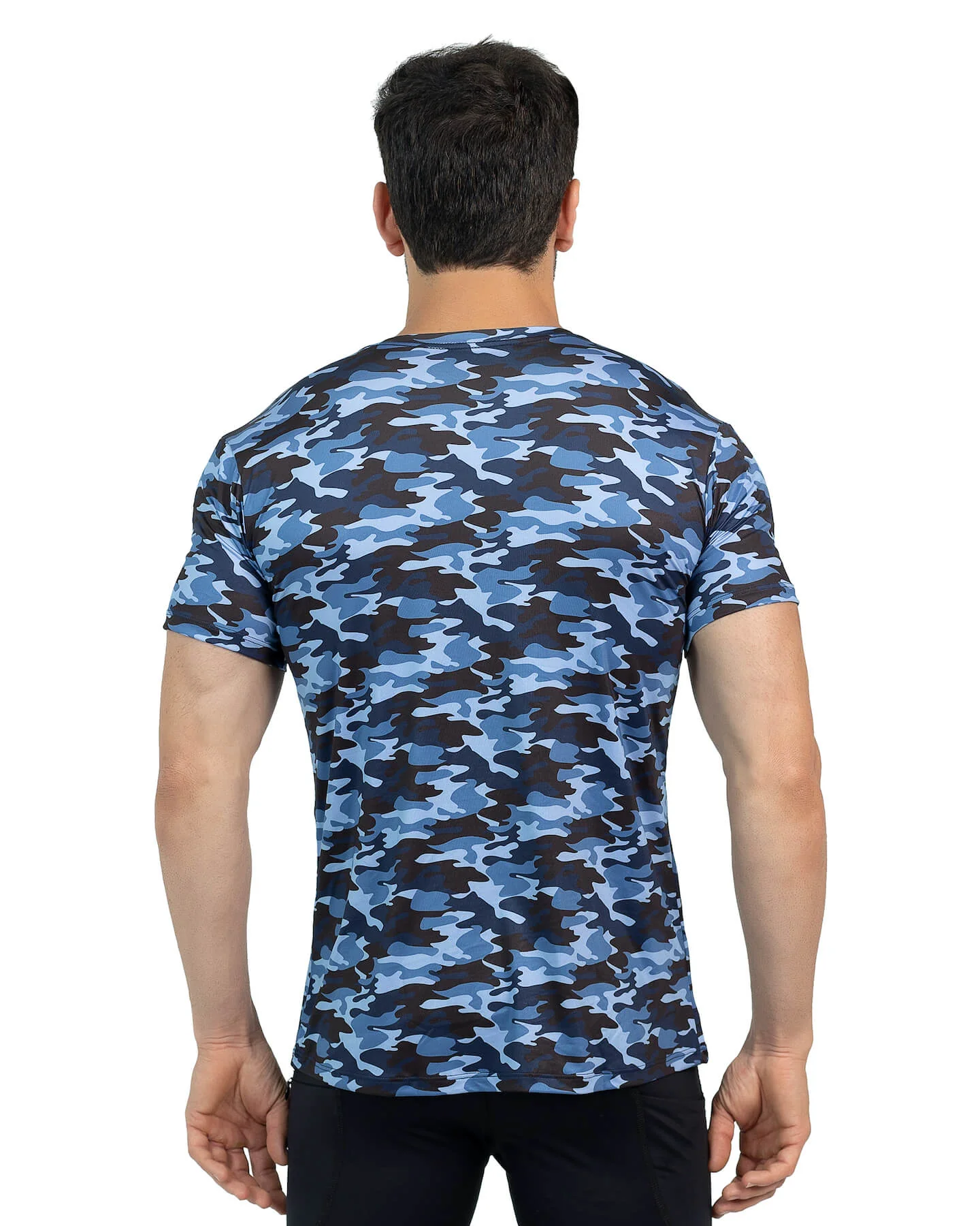 Blue Camo T-shirt - Image 3