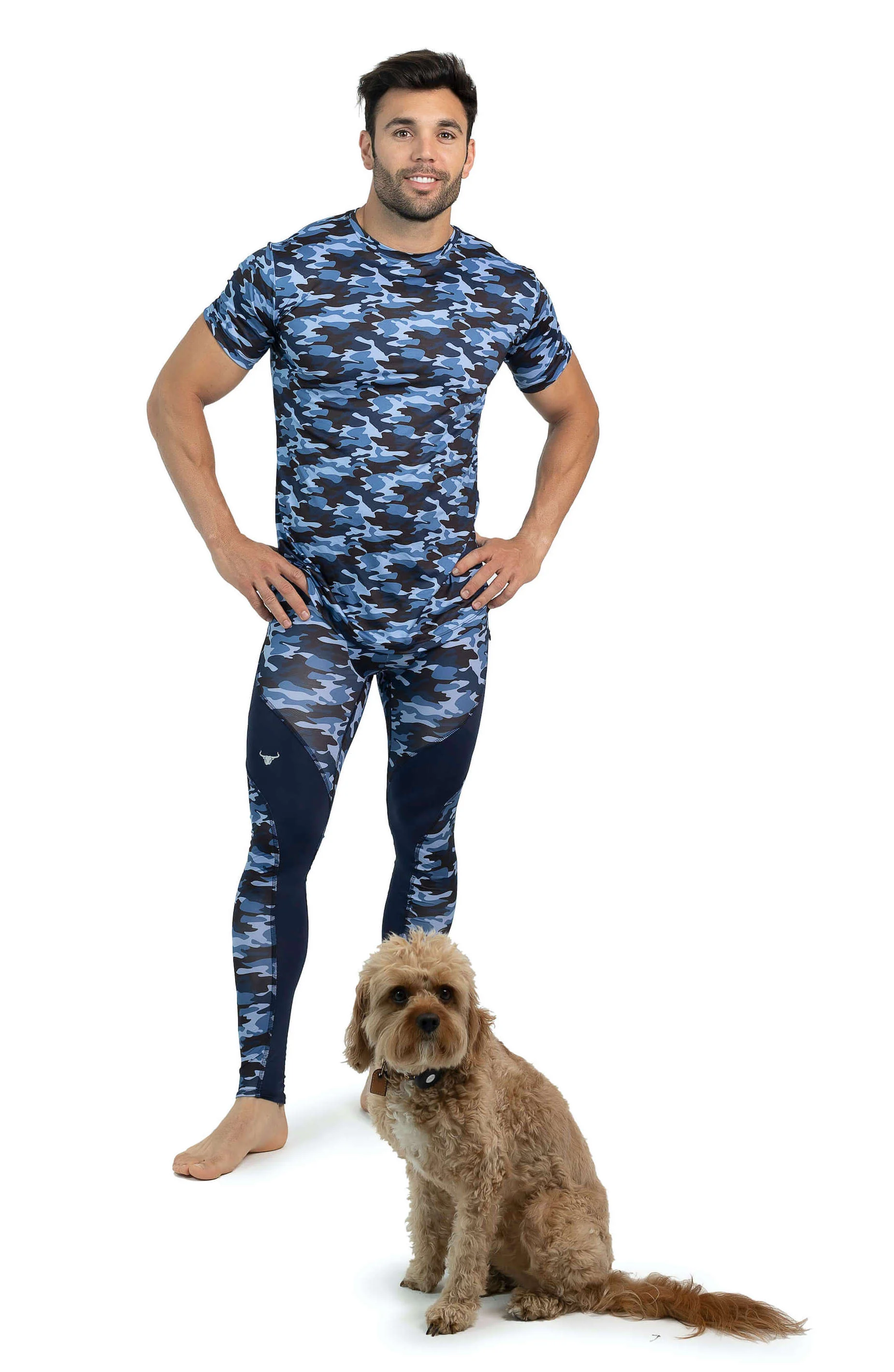 Blue Camo T-shirt - Image 4