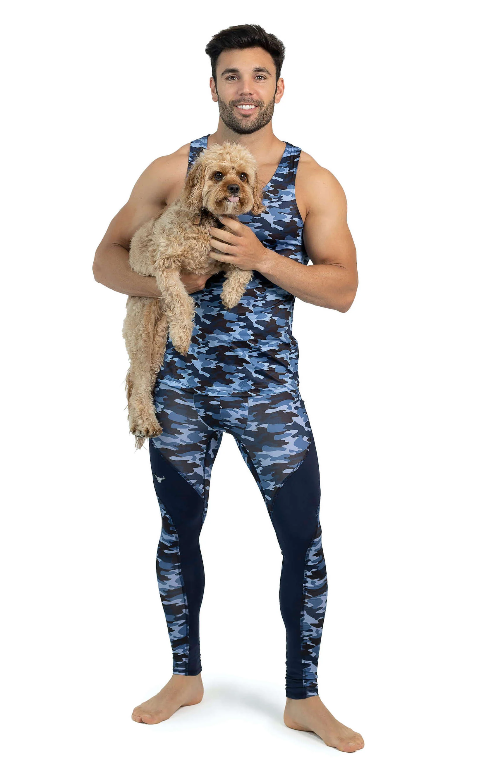 Blue Camo Tank Top - Image 4
