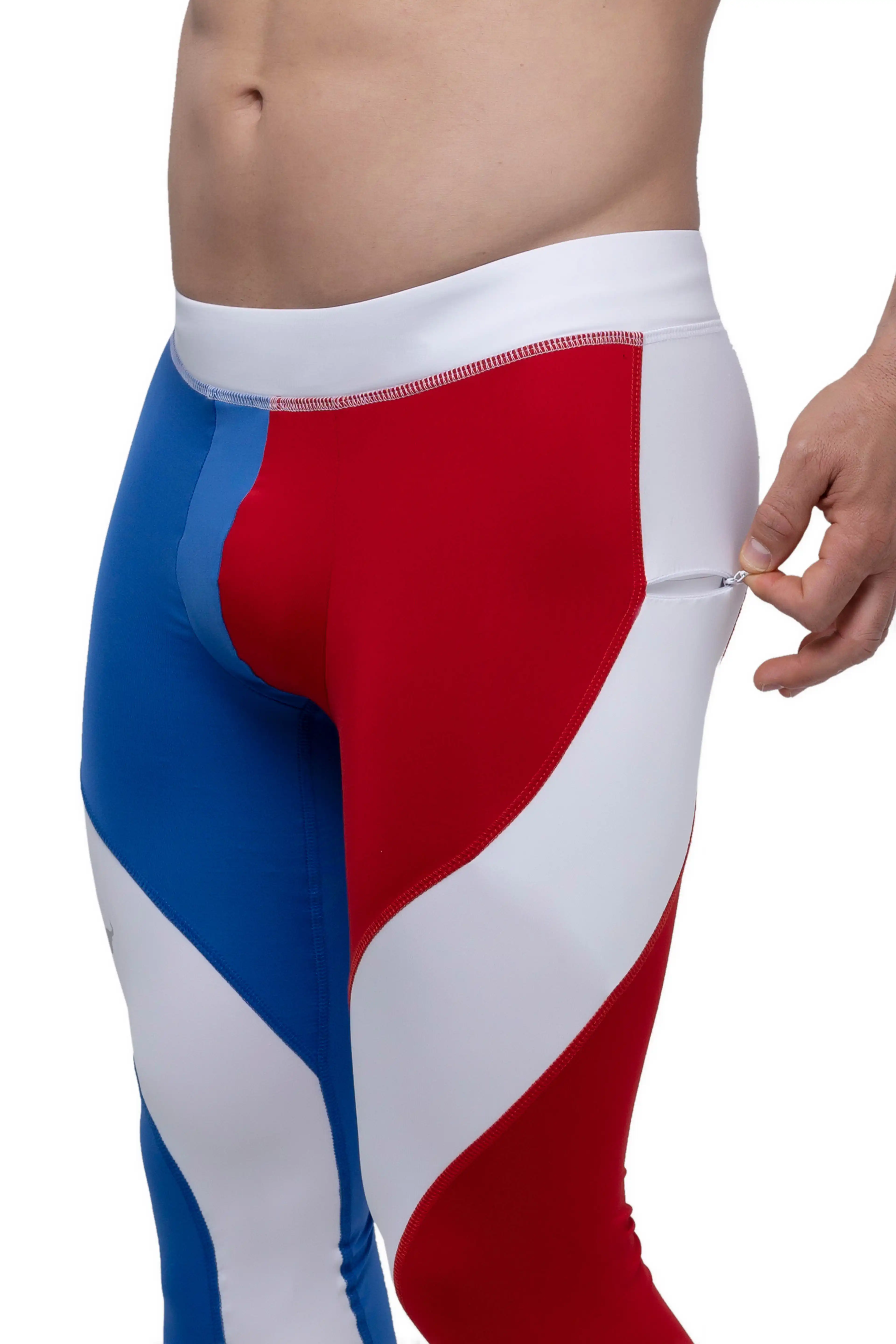 Blue/Red/White Meggings - Image 4