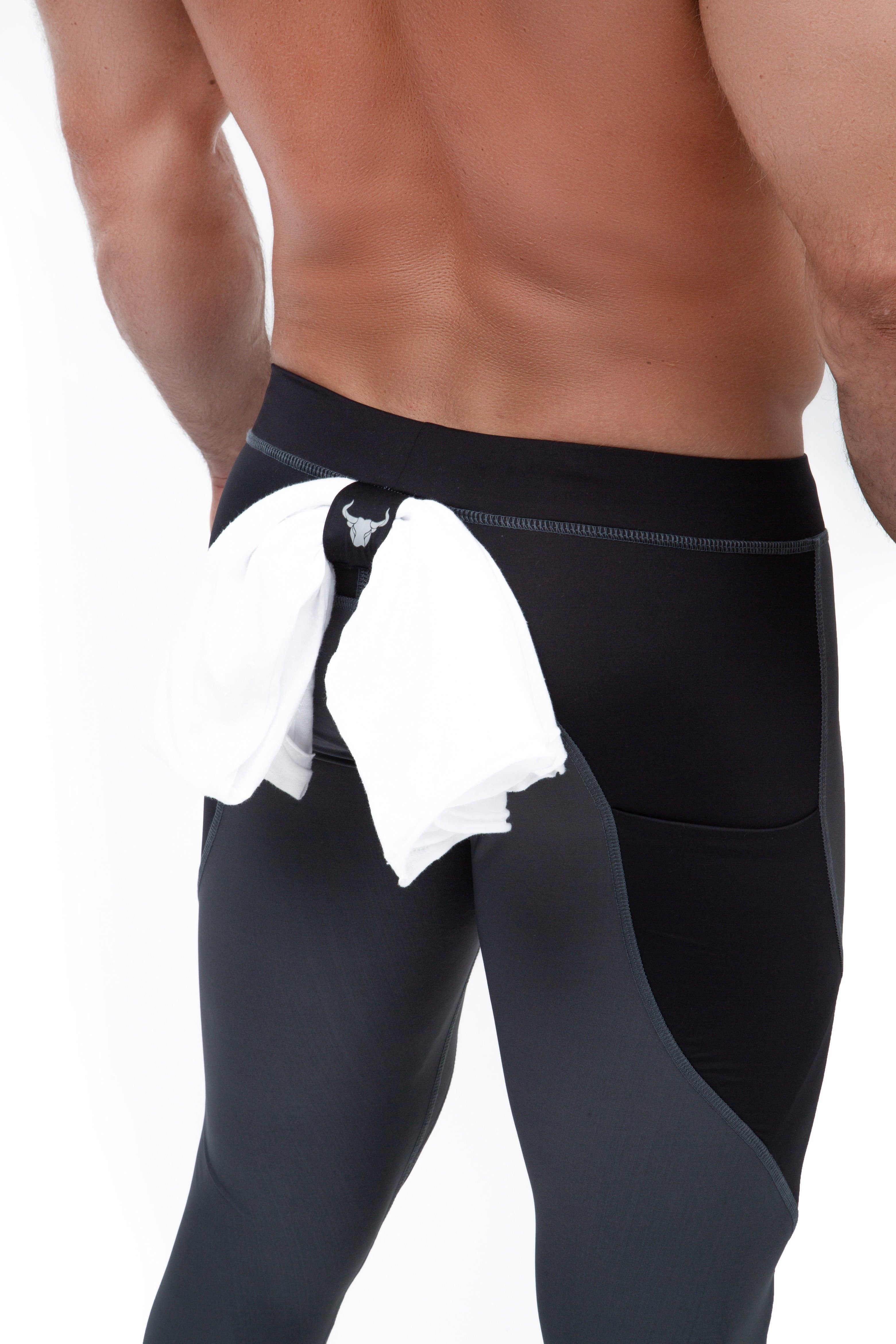 Gray/Black Meggings - Image 3