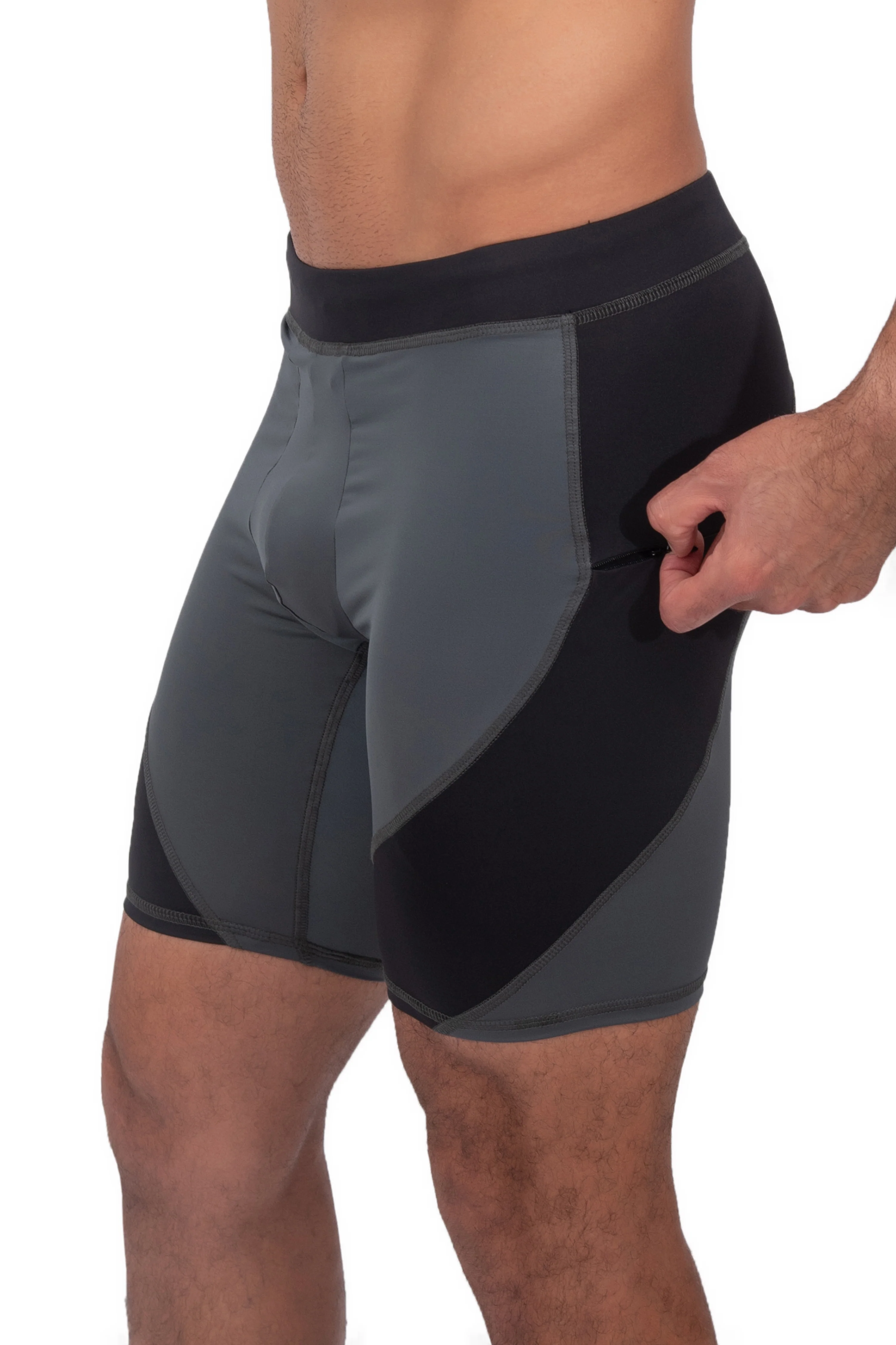 Gray/Black Shorts - Image 4