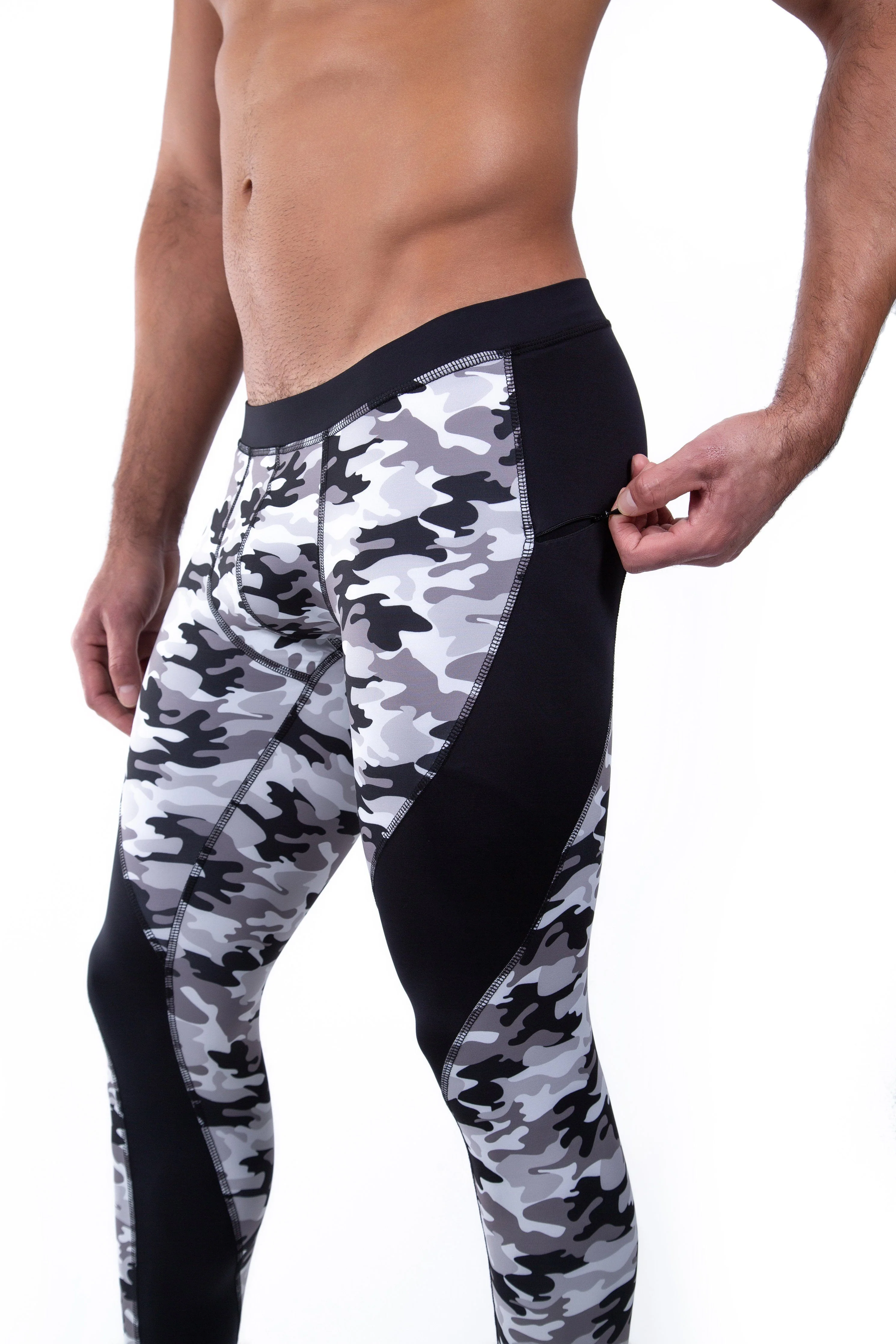 Gray Camo Meggings - Image 4