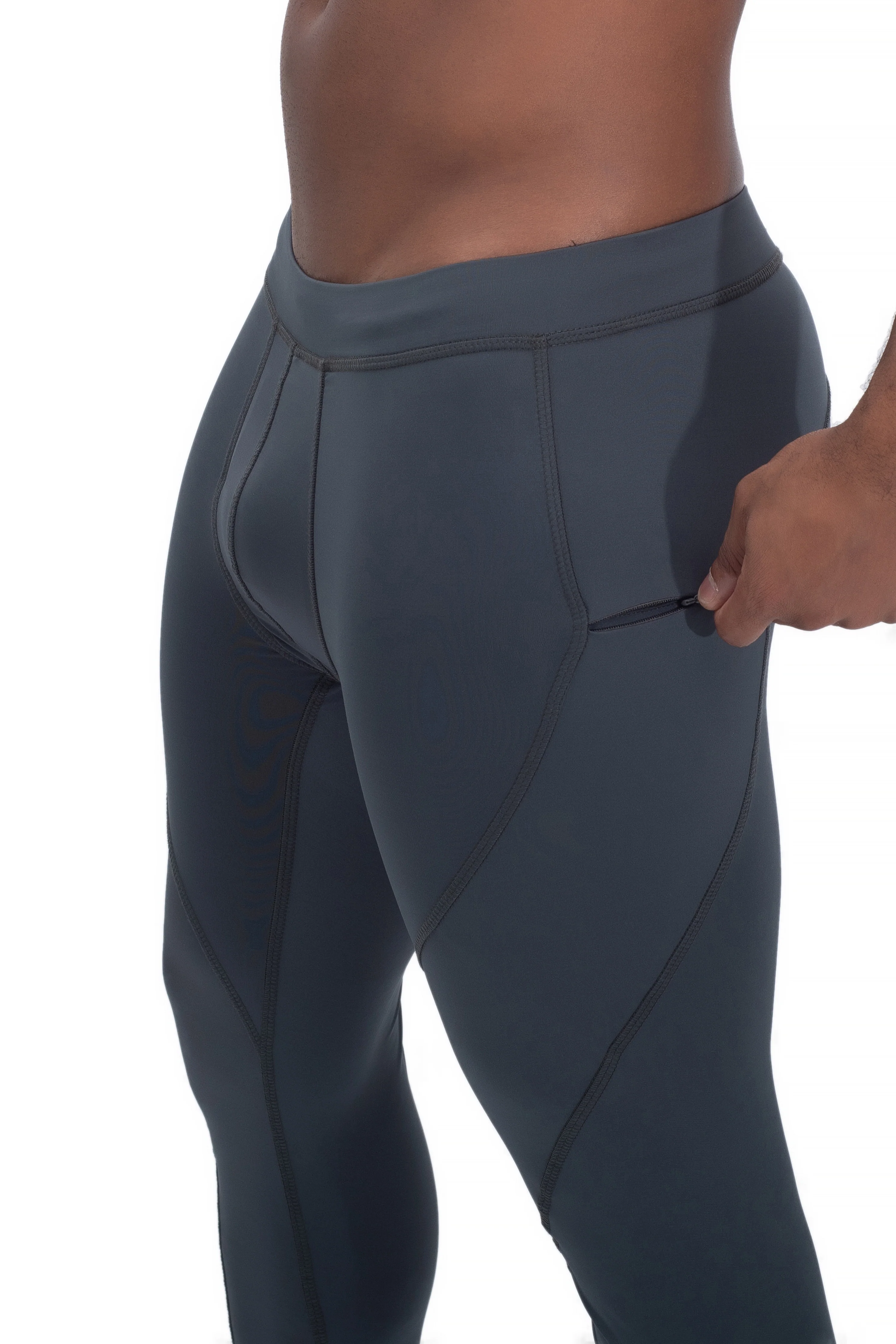 Gray/Gray Meggings - Image 4