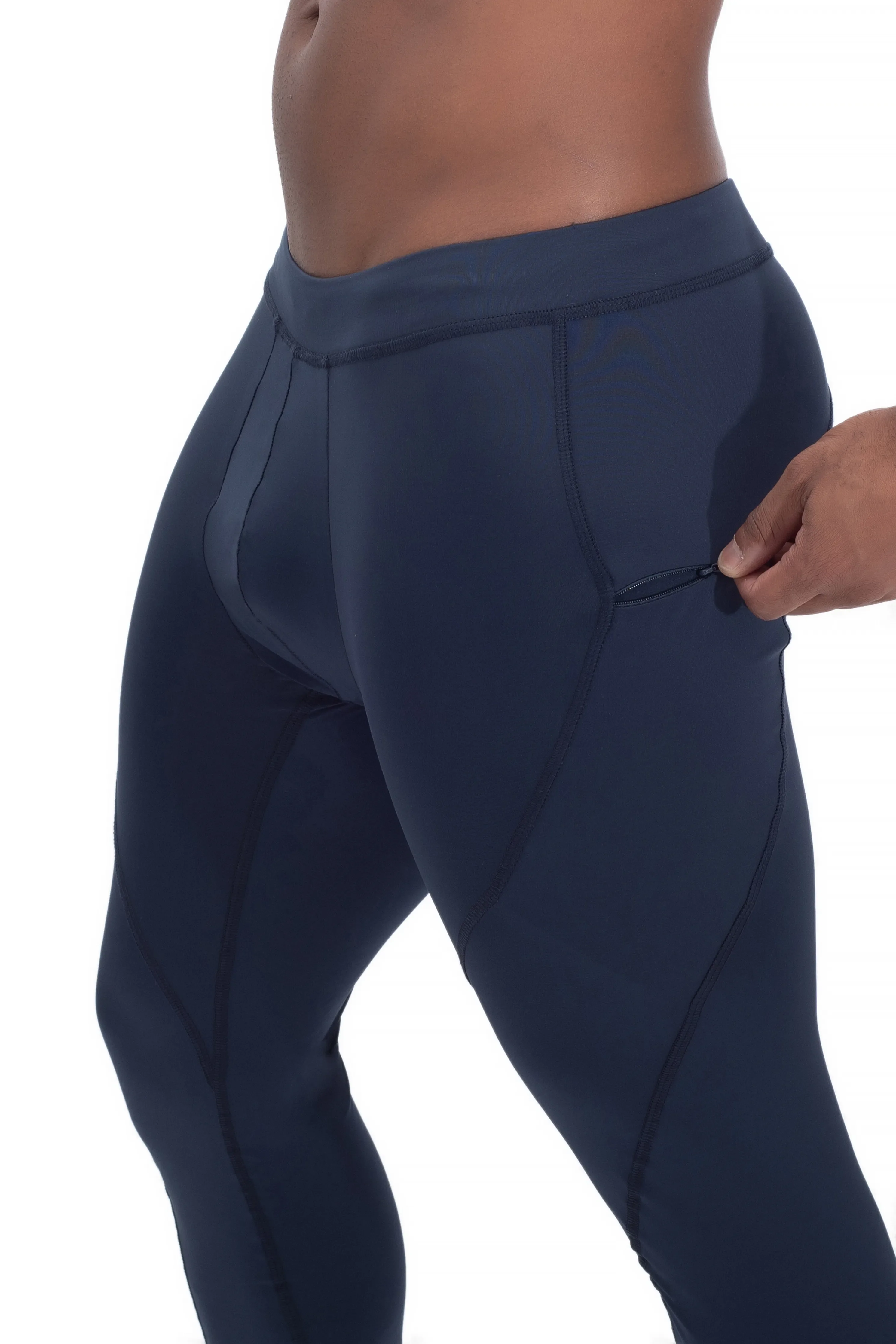 Navy/Navy Meggings - Image 4