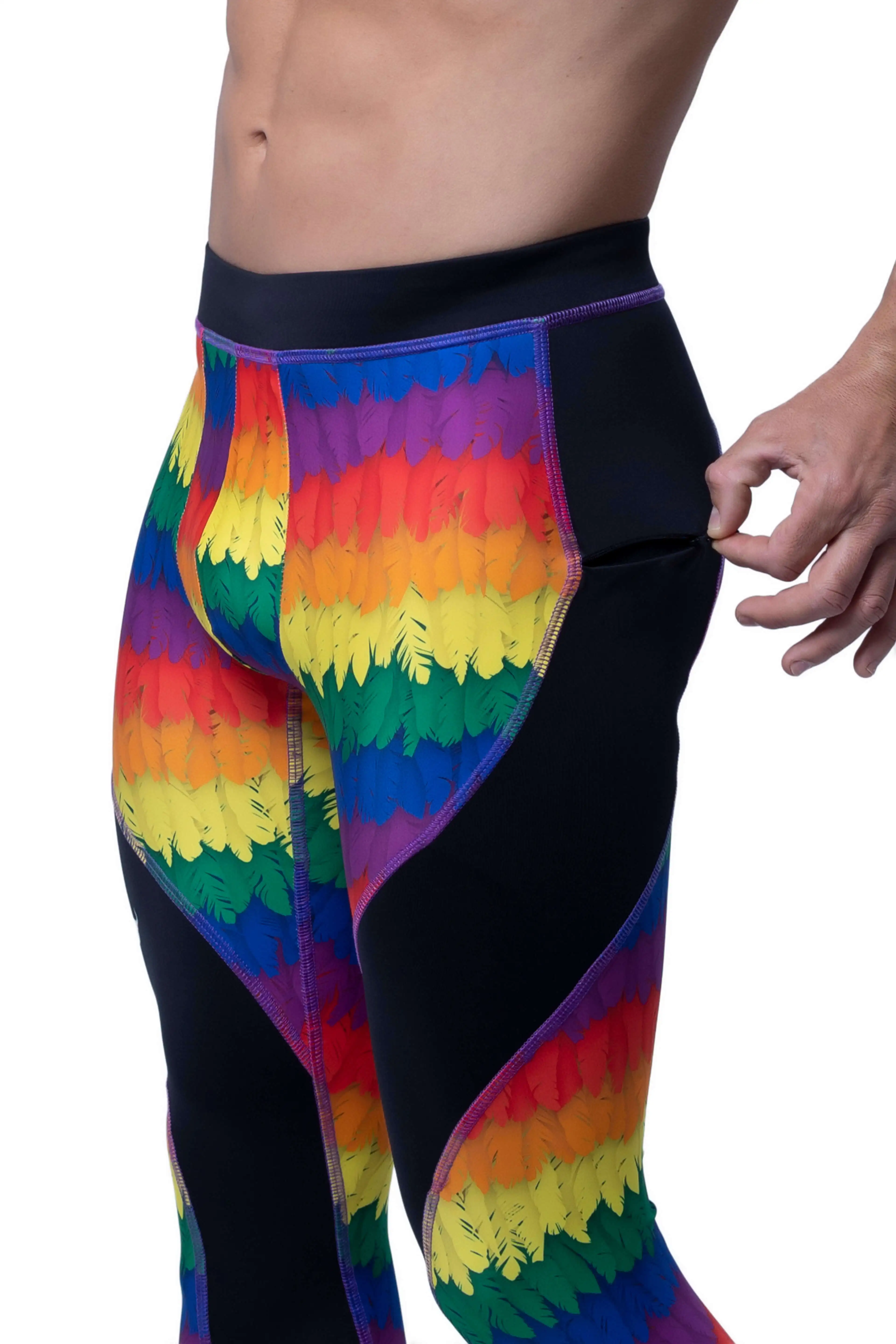 Pride Feathers Meggings - Image 4