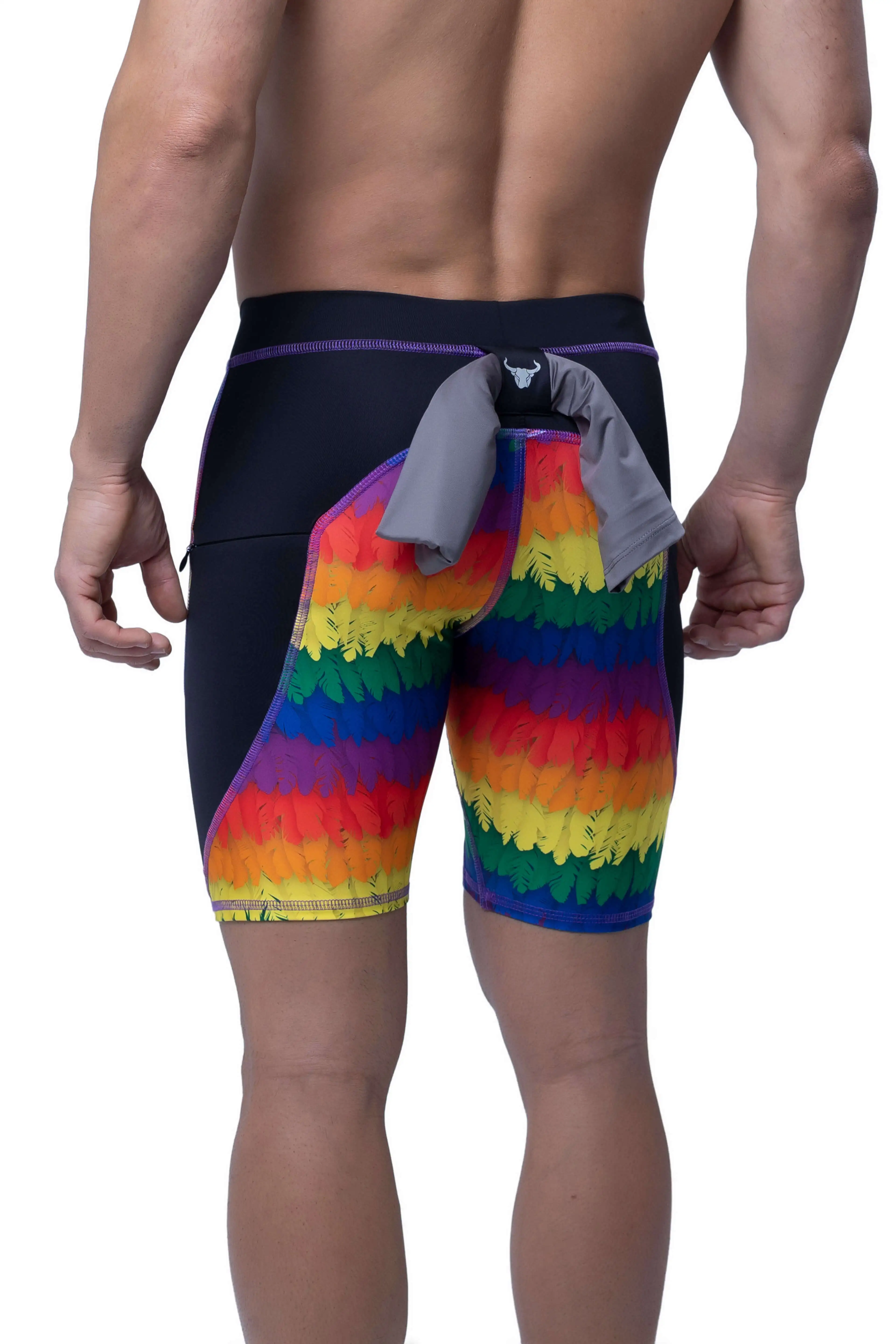 Pride Feathers Shorts - Image 3