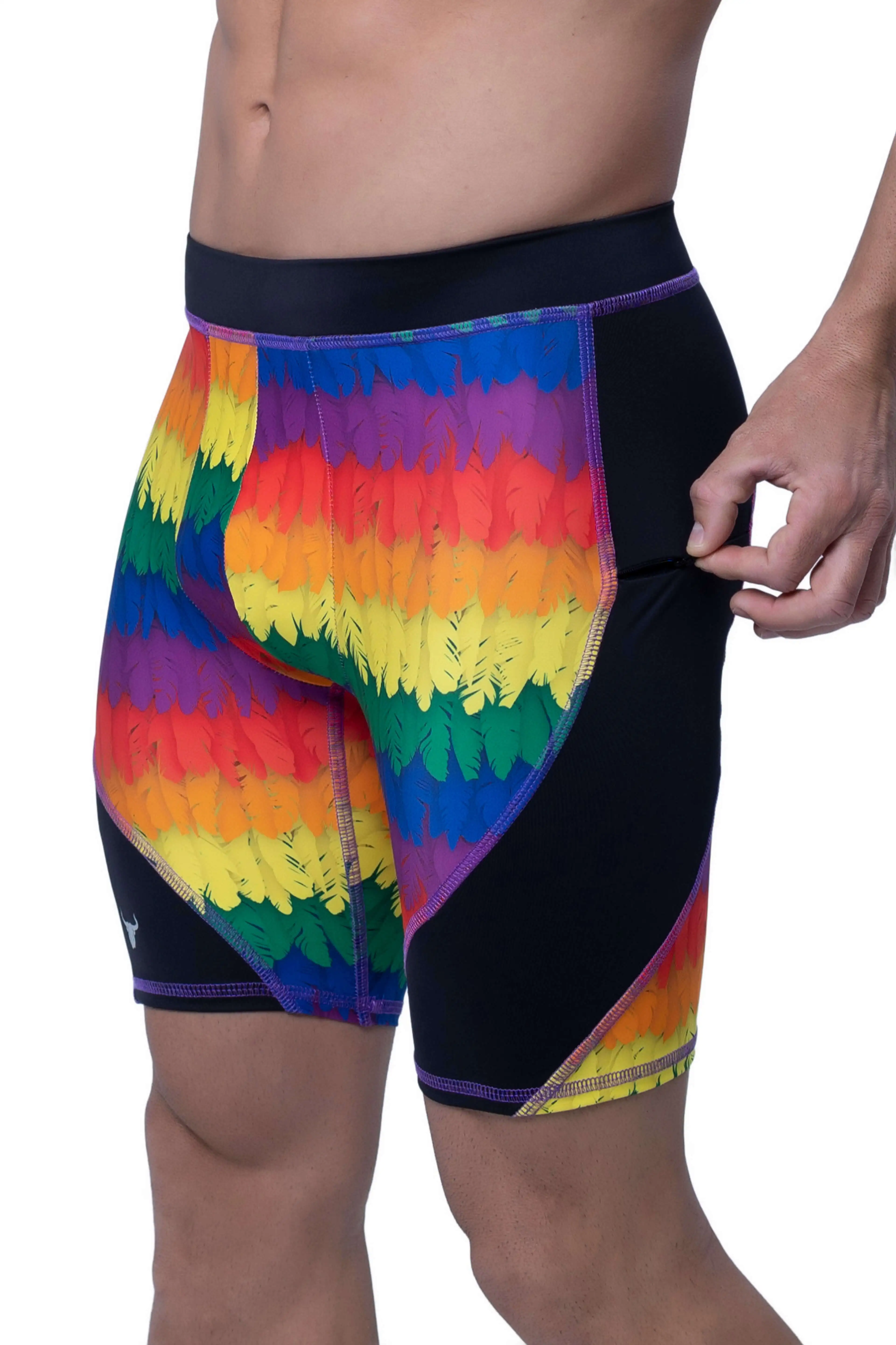 Pride Feathers Shorts - Image 4