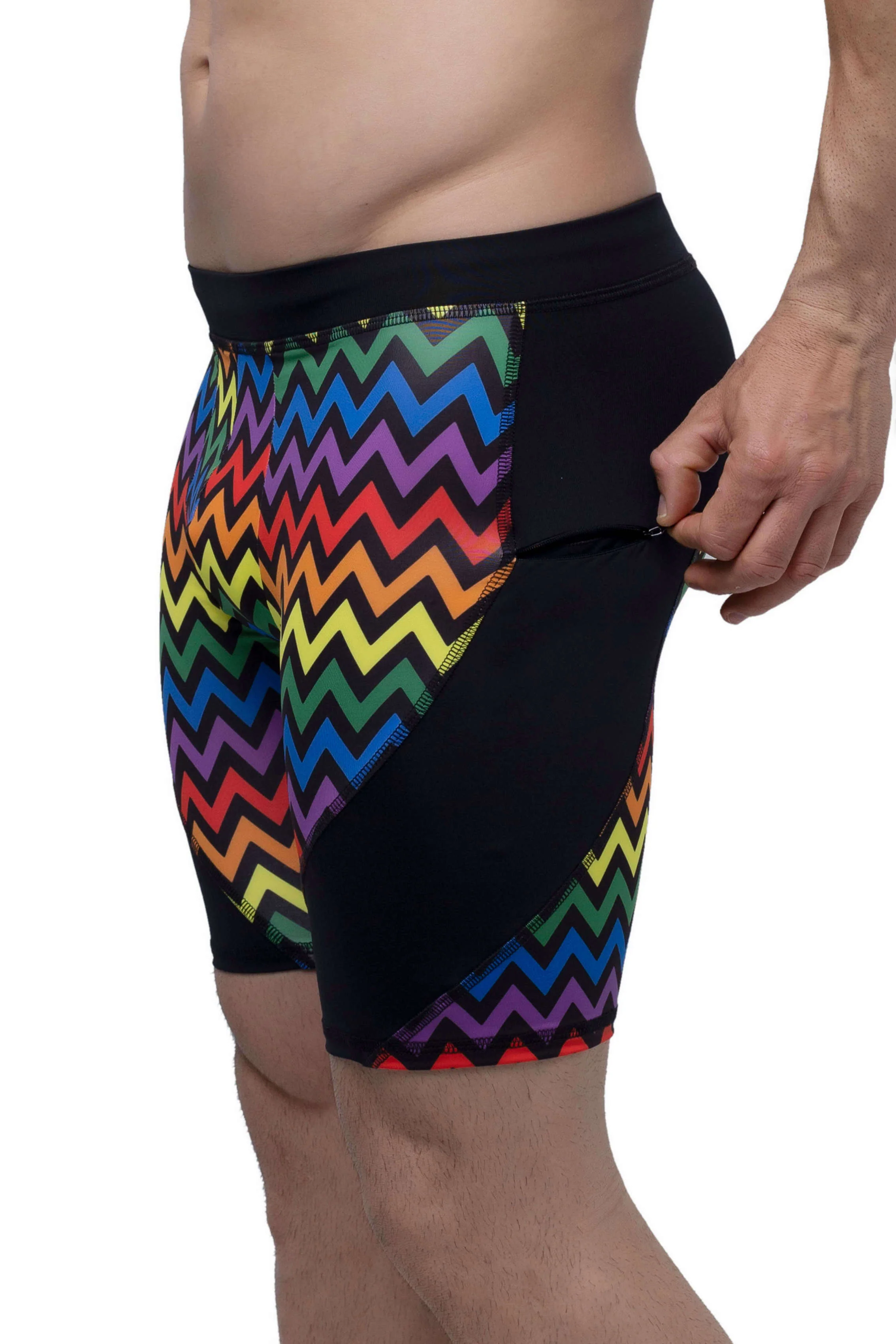 Pride Zigzag Shorts - Image 4