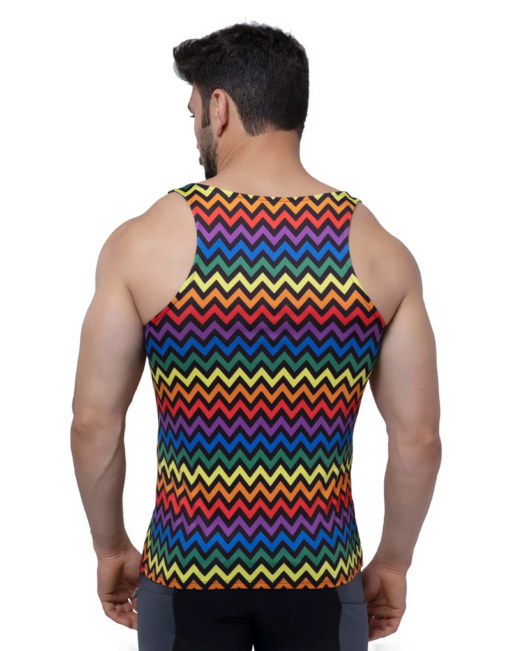 Pride Zigzag Tank Top - Image 3