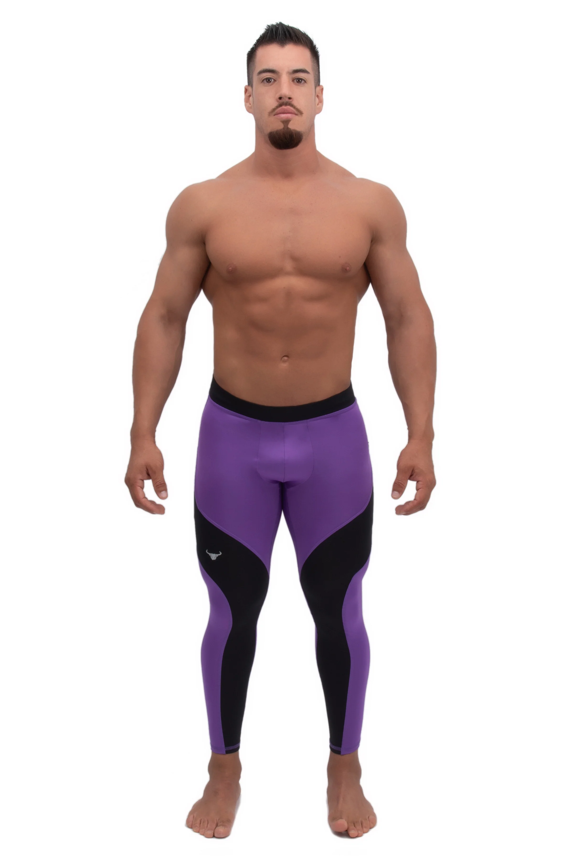 Purple/Black Meggings - Image 6