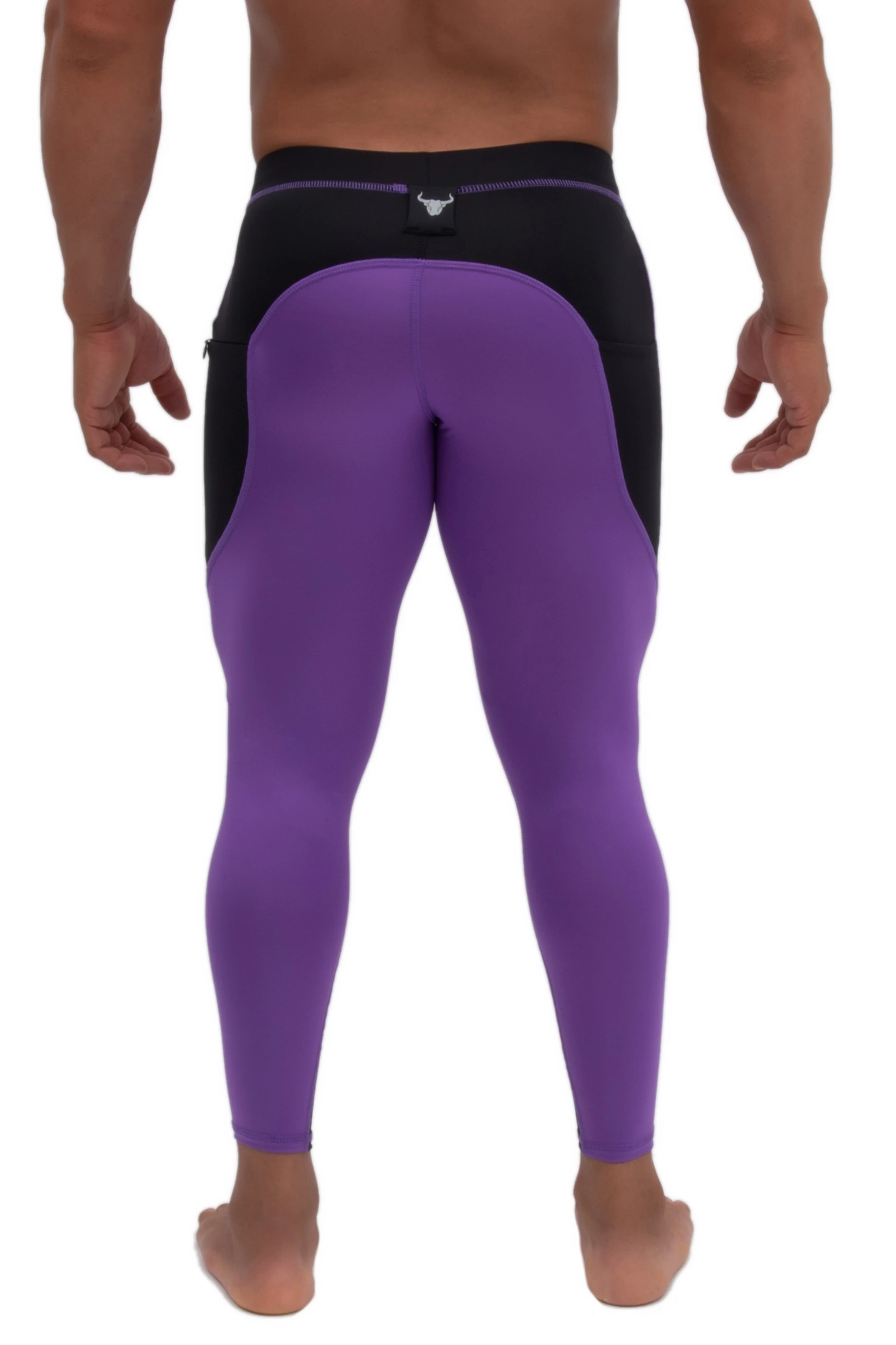 Purple/Black Meggings - Image 7