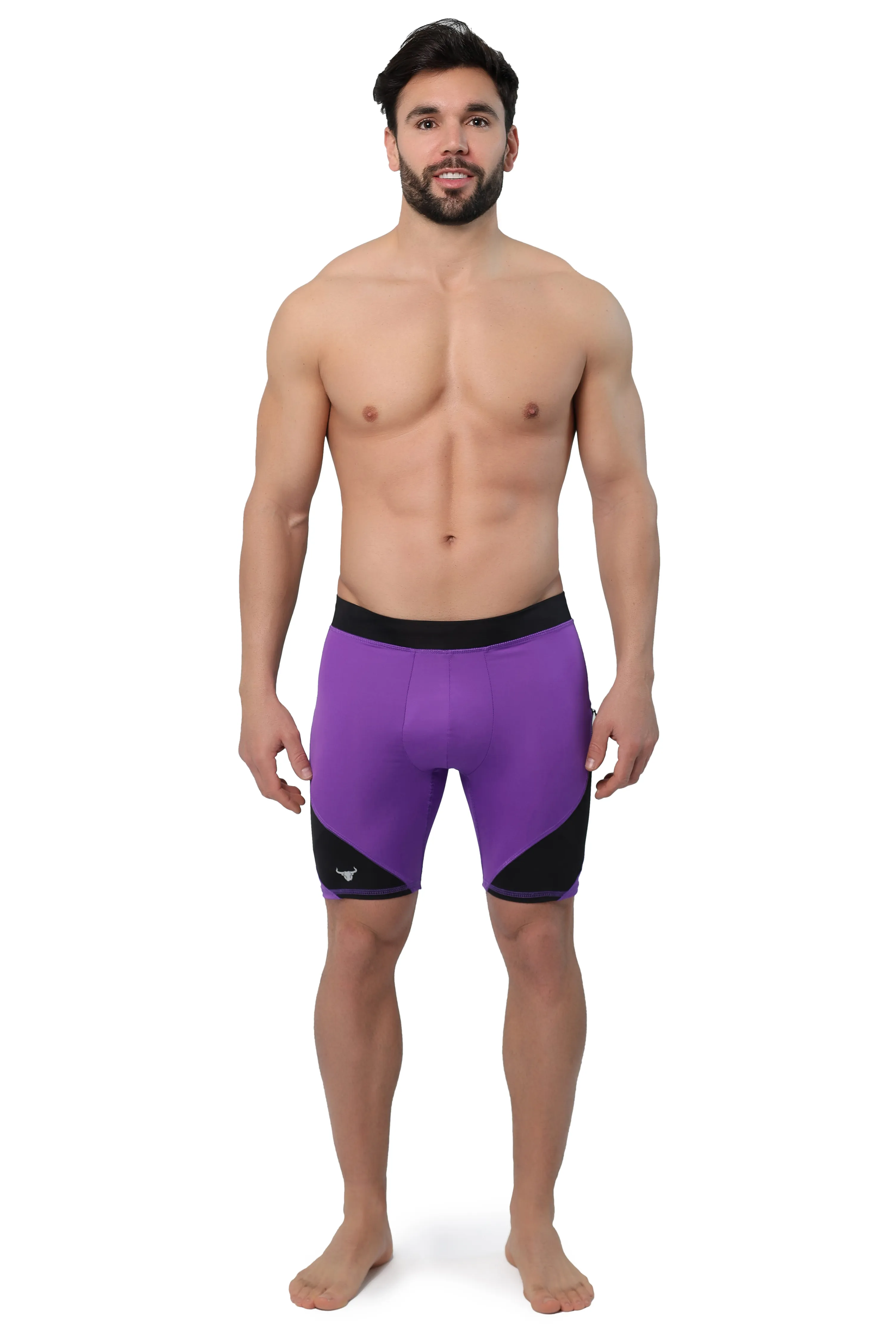 Purple/Black Shorts - Image 6