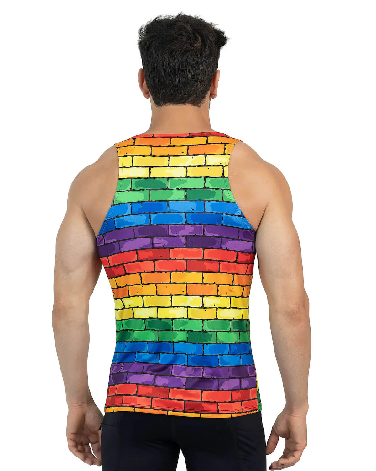 Pride Rainbow Tank Top - Image 3