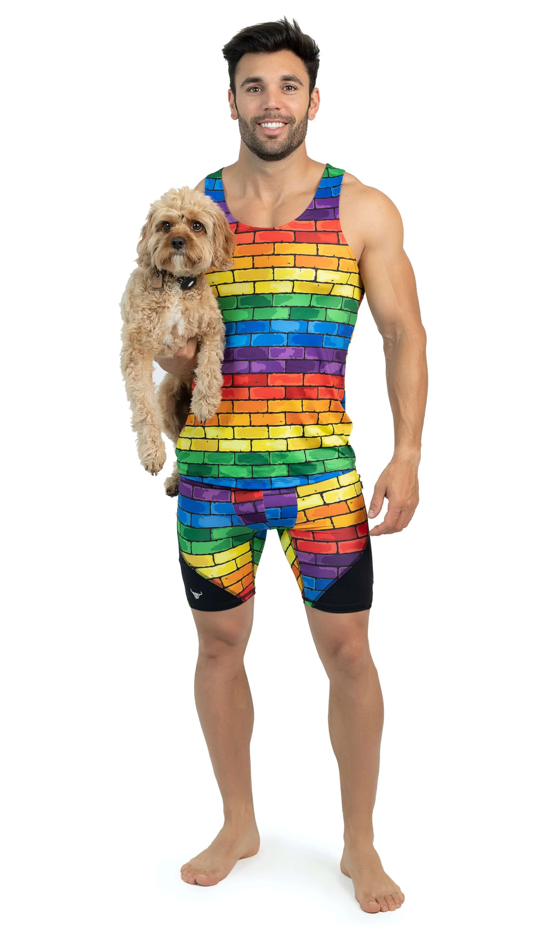 Pride Rainbow Tank Top - Image 4