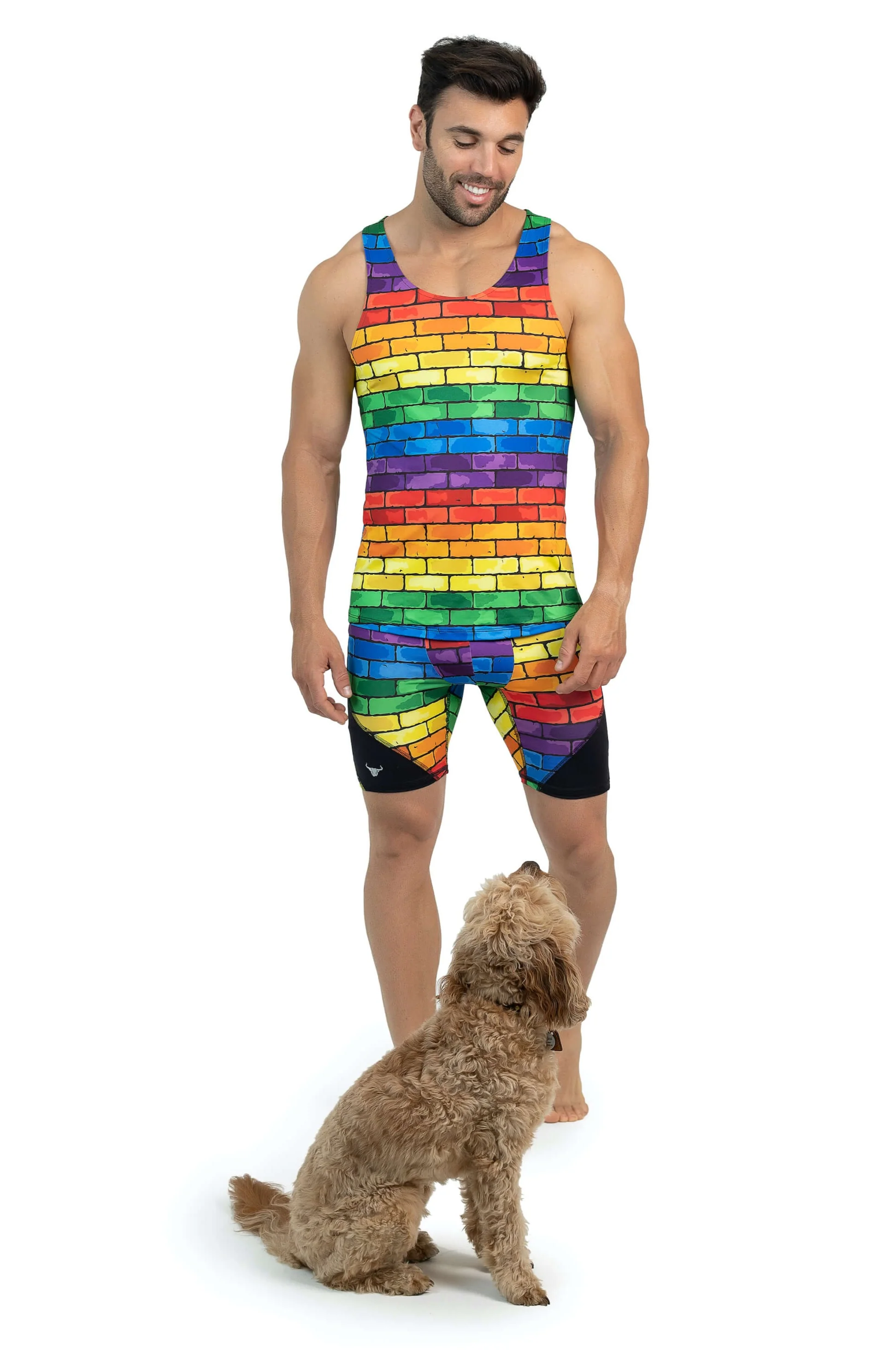 Pride Rainbow Tank Top - Image 5