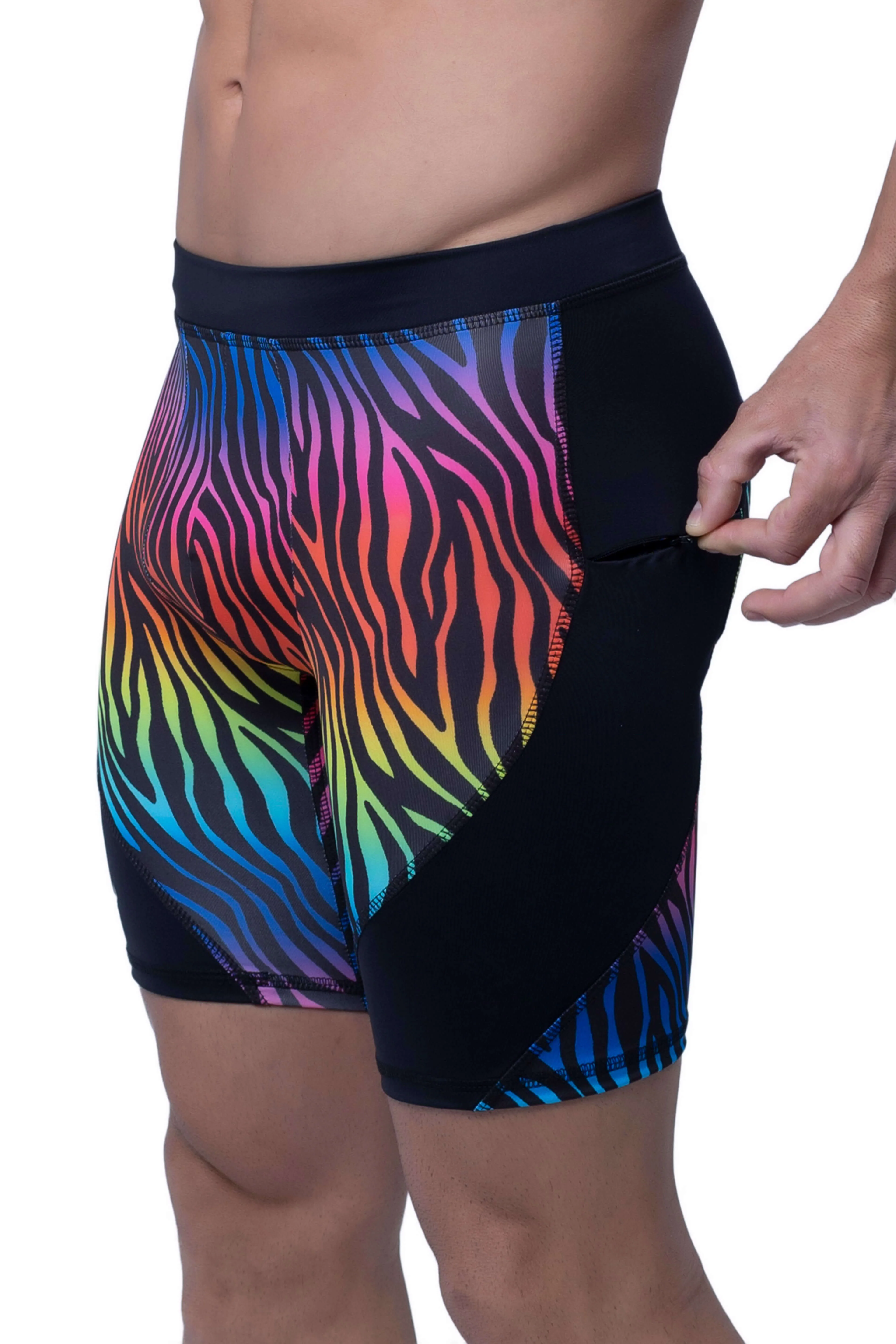 Pride Rainbow Tiger Shorts - Image 4