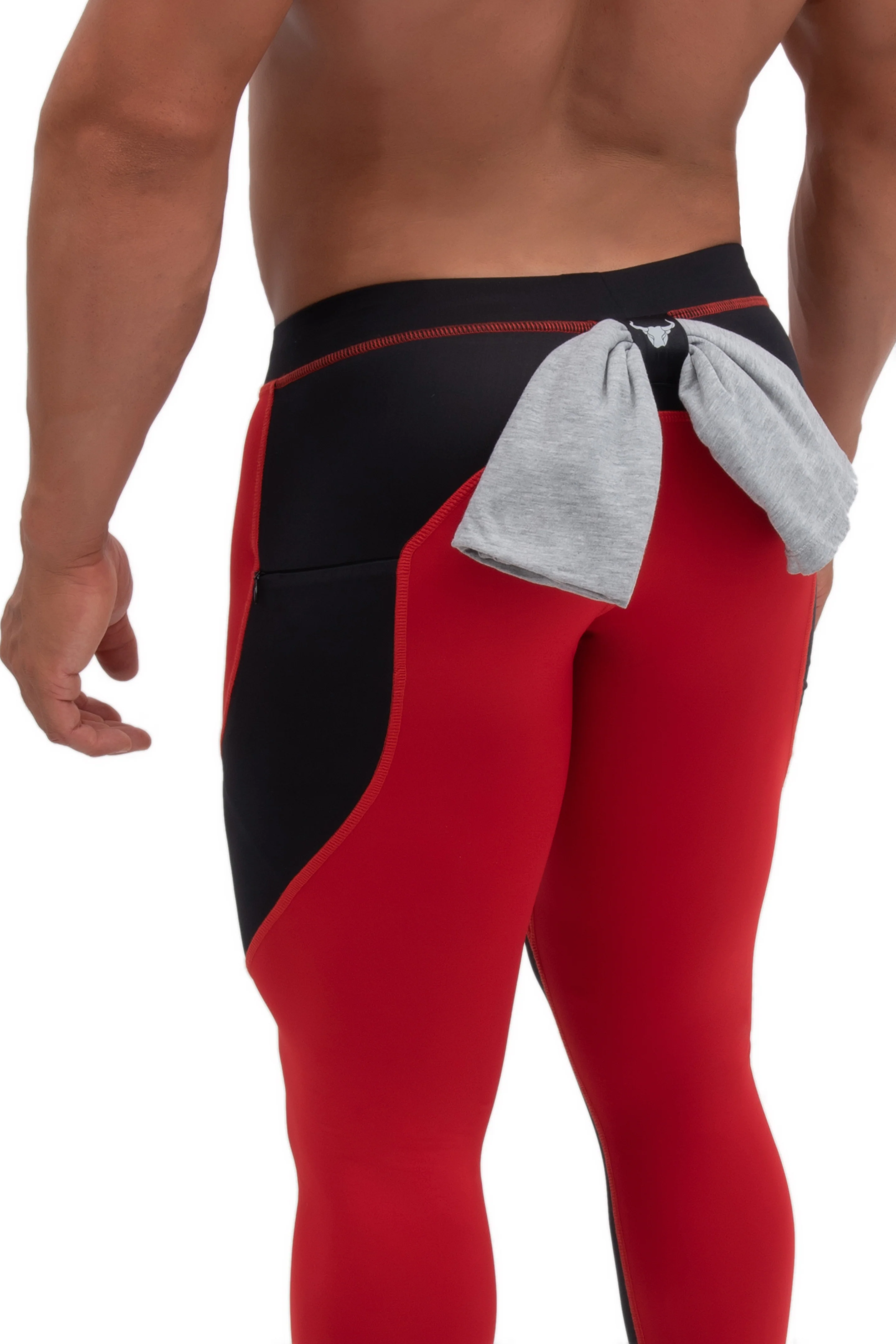 Red/Black Meggings - Image 3