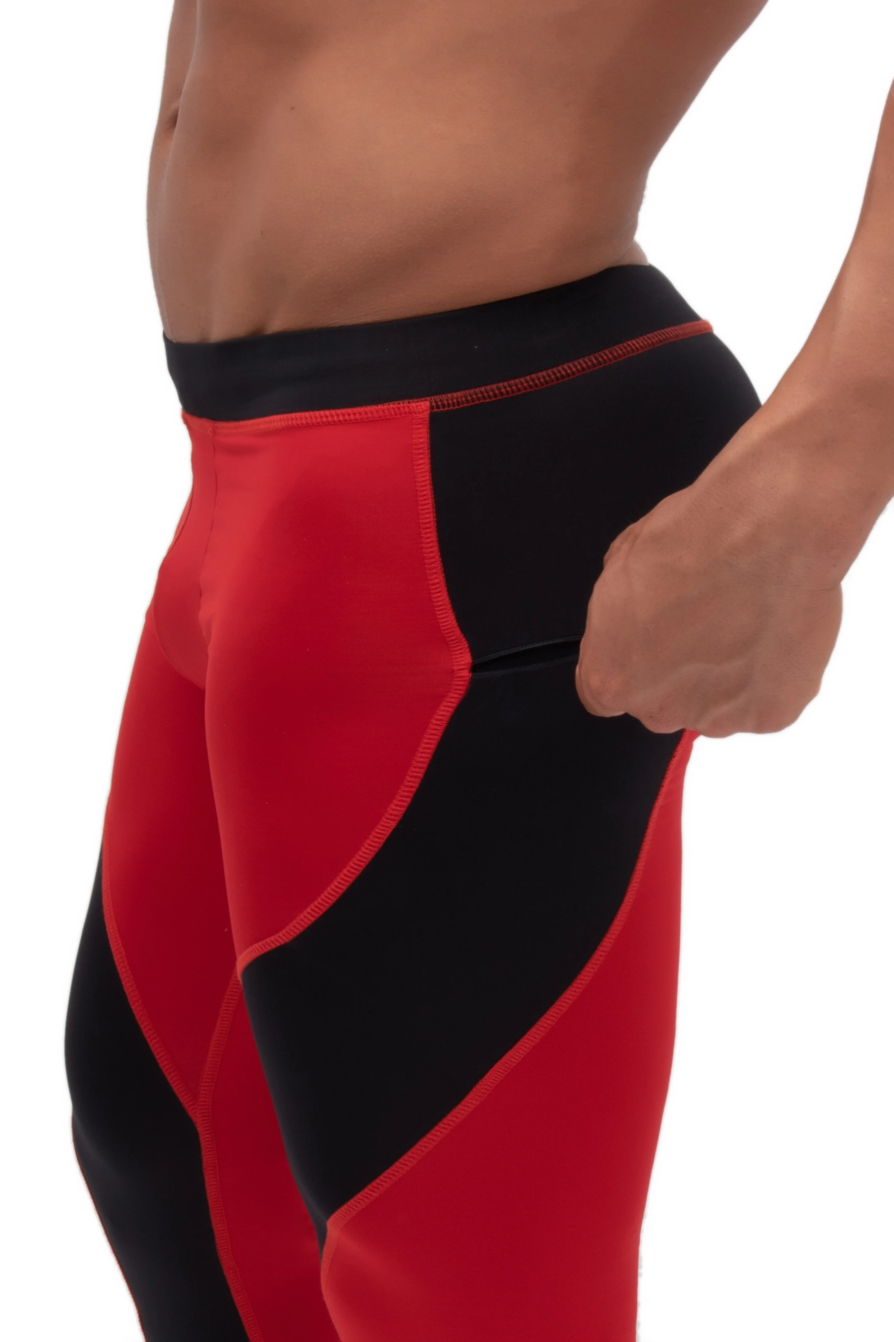 Red/Black Meggings - Image 4