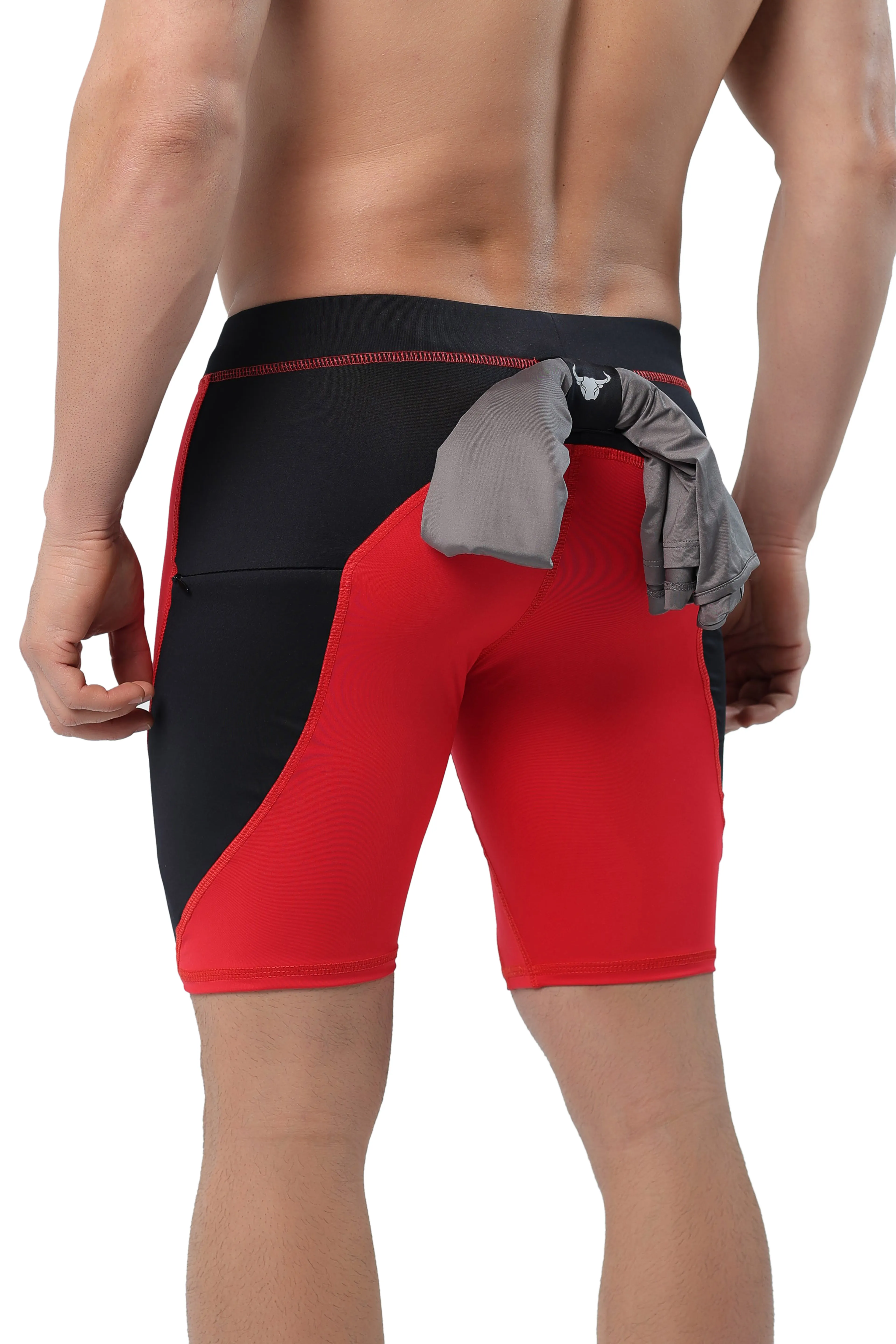 Red/Black Shorts - Image 3