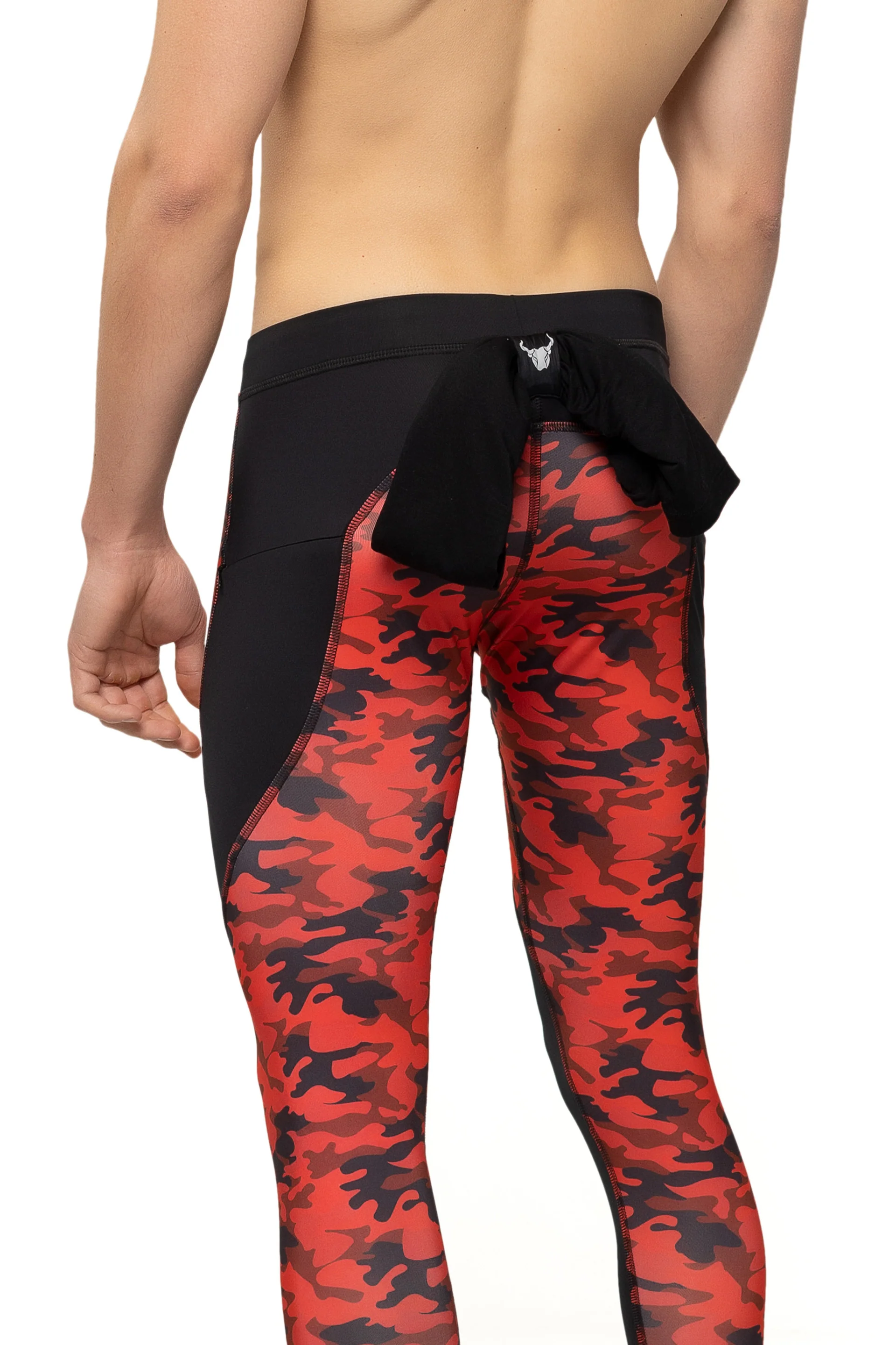 Red Camo Meggings - Image 3
