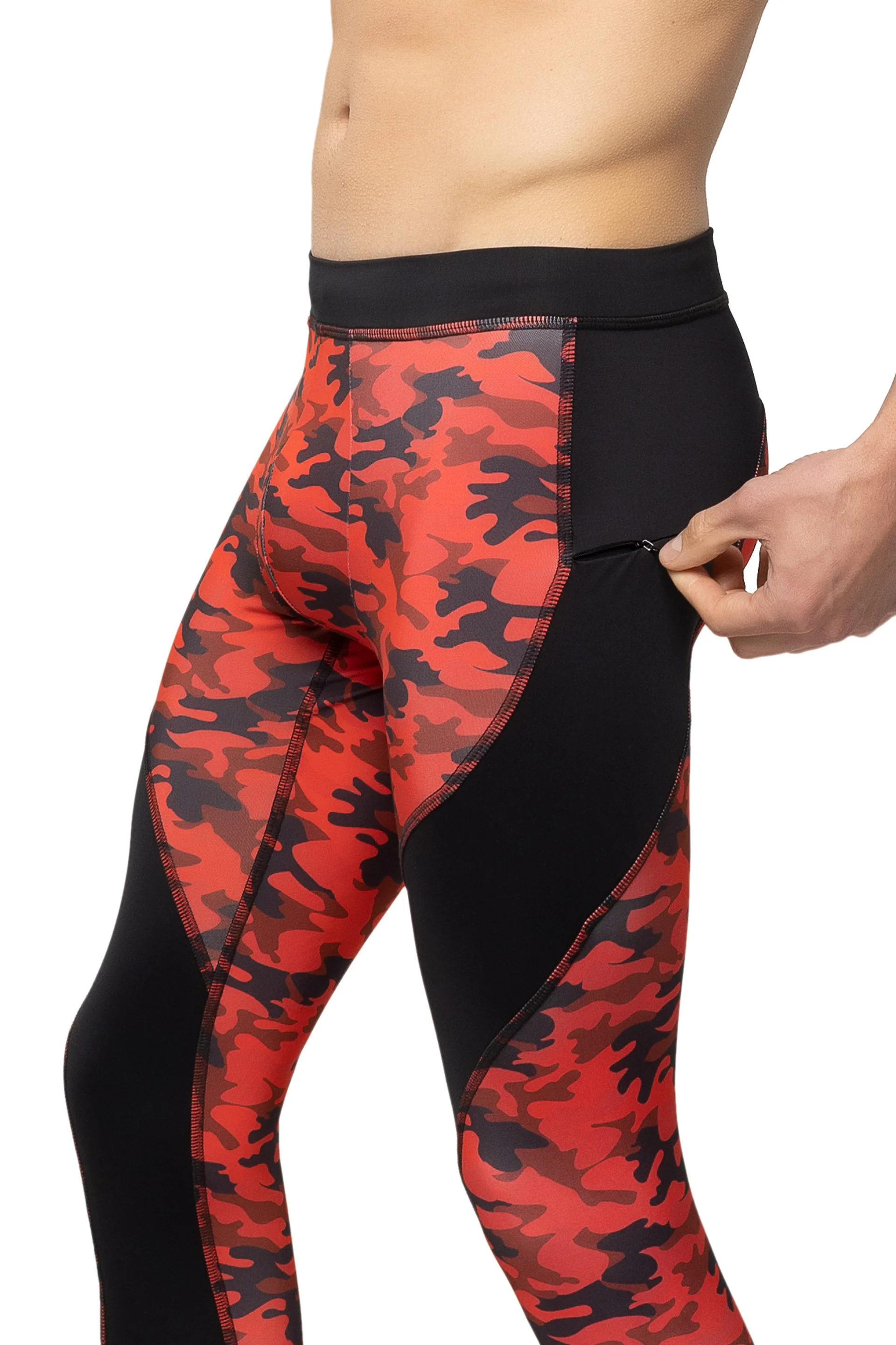 Red Camo Meggings - Image 4