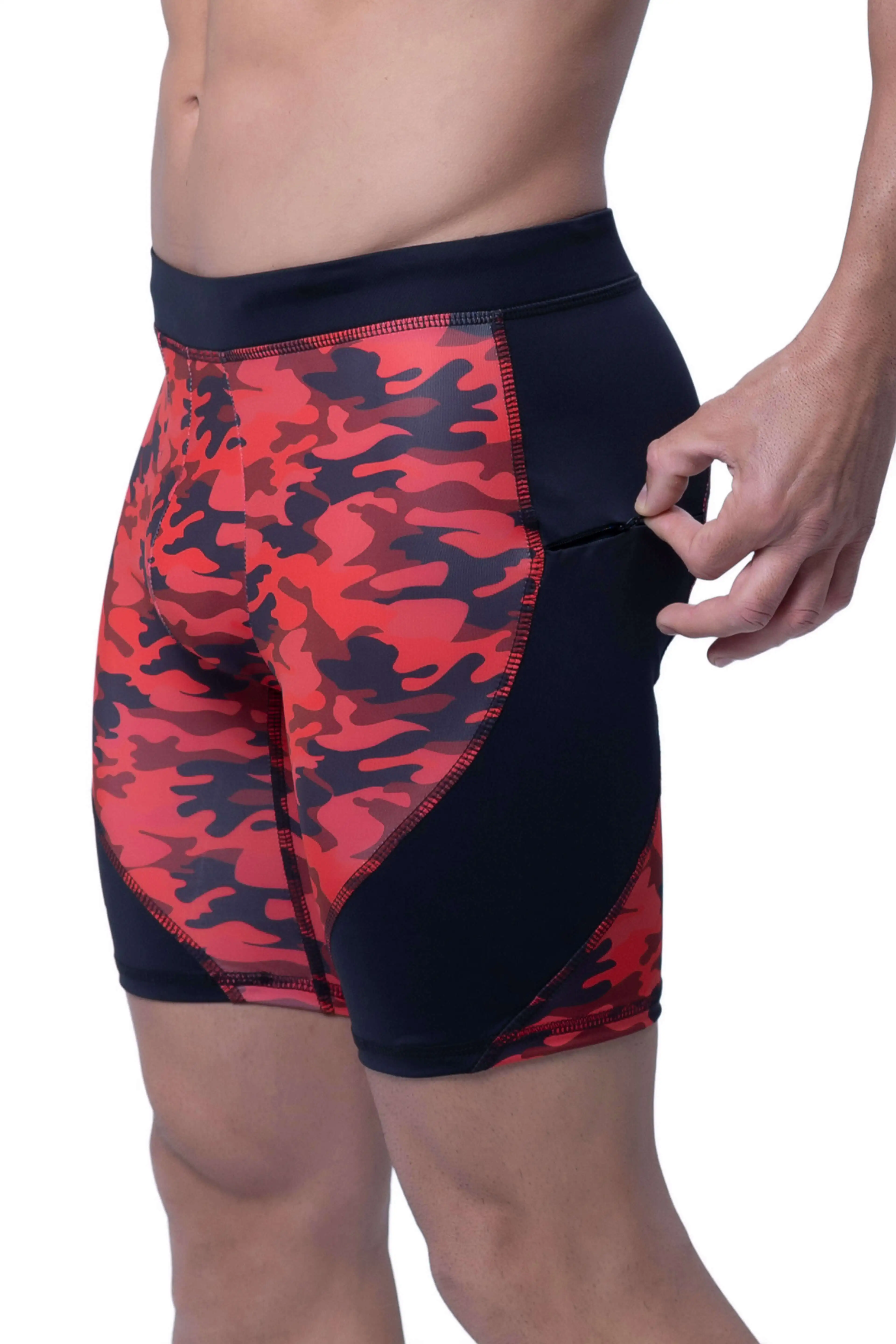 Red Camo Shorts - Image 4