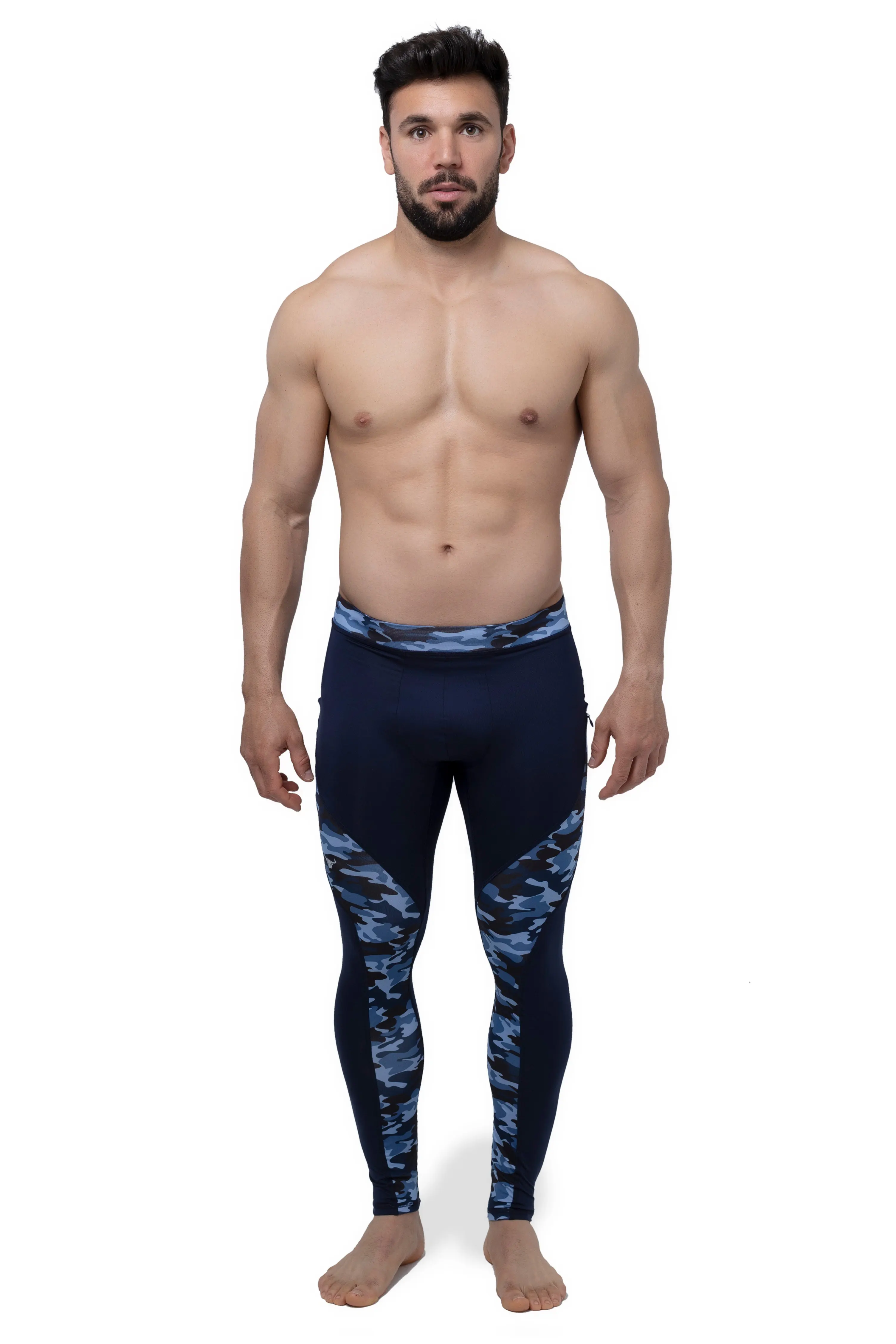 Reverse Blue Camo Meggings - Image 6