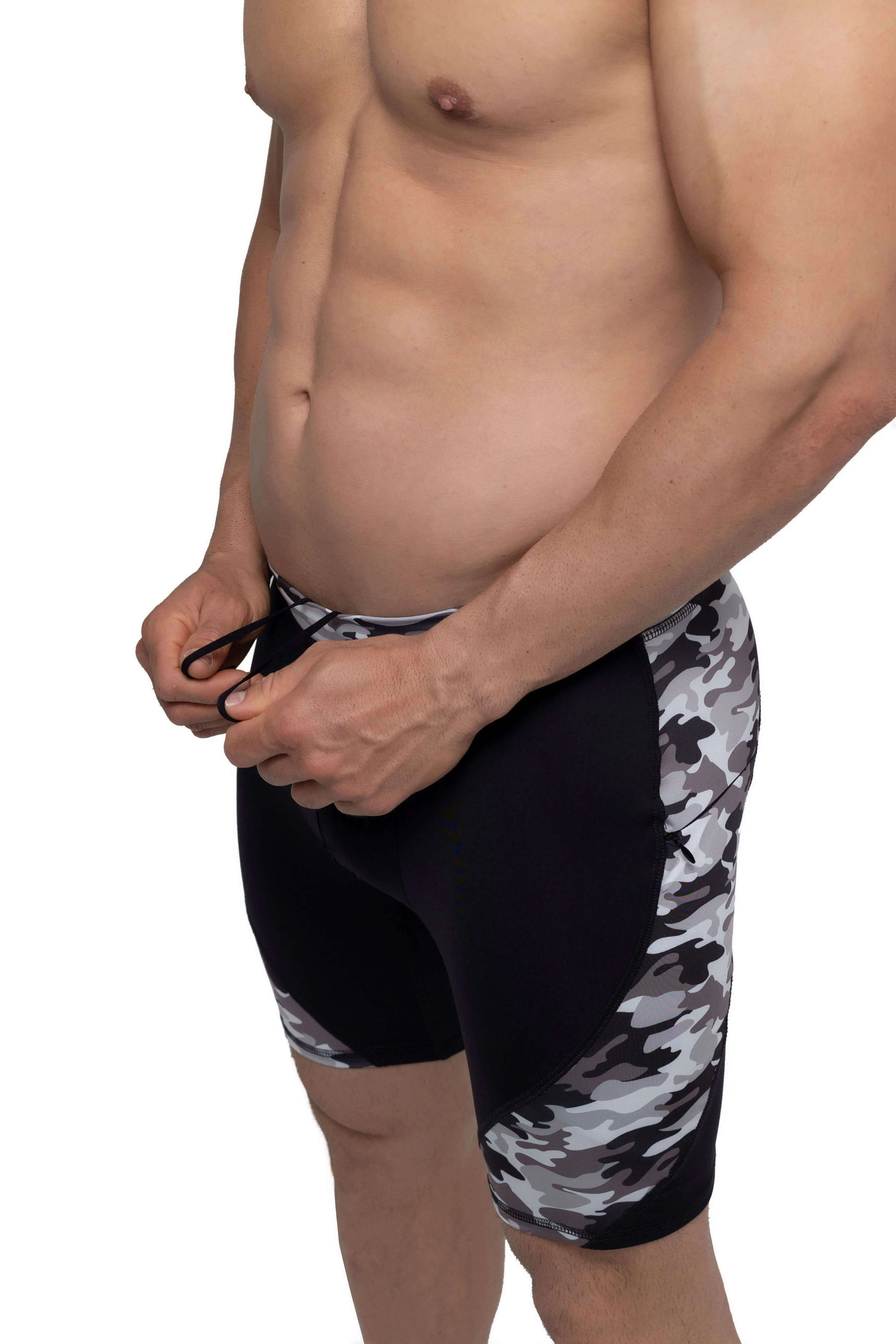 Reverse Gray Camo Shorts - Image 5