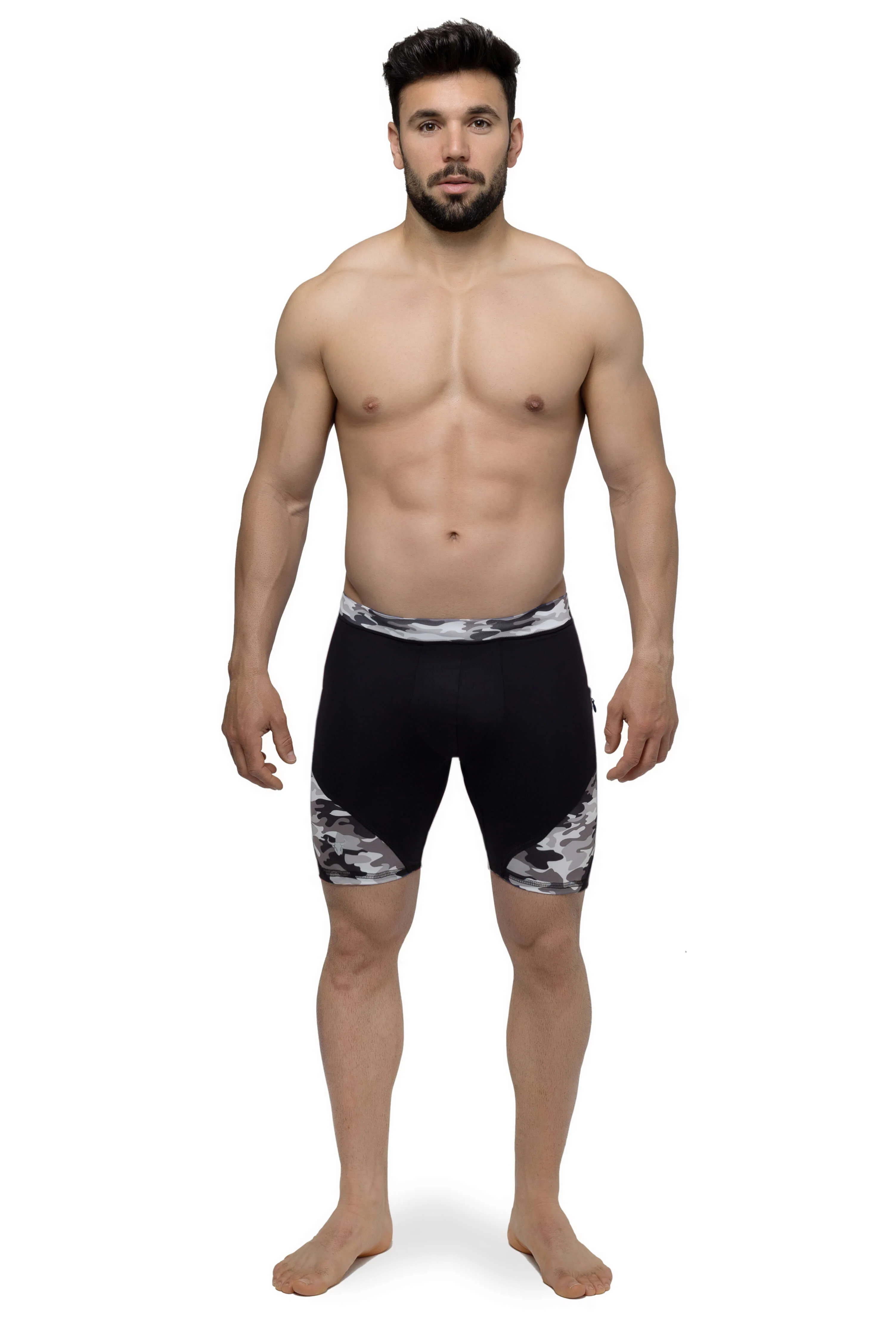 Reverse Gray Camo Shorts - Image 6