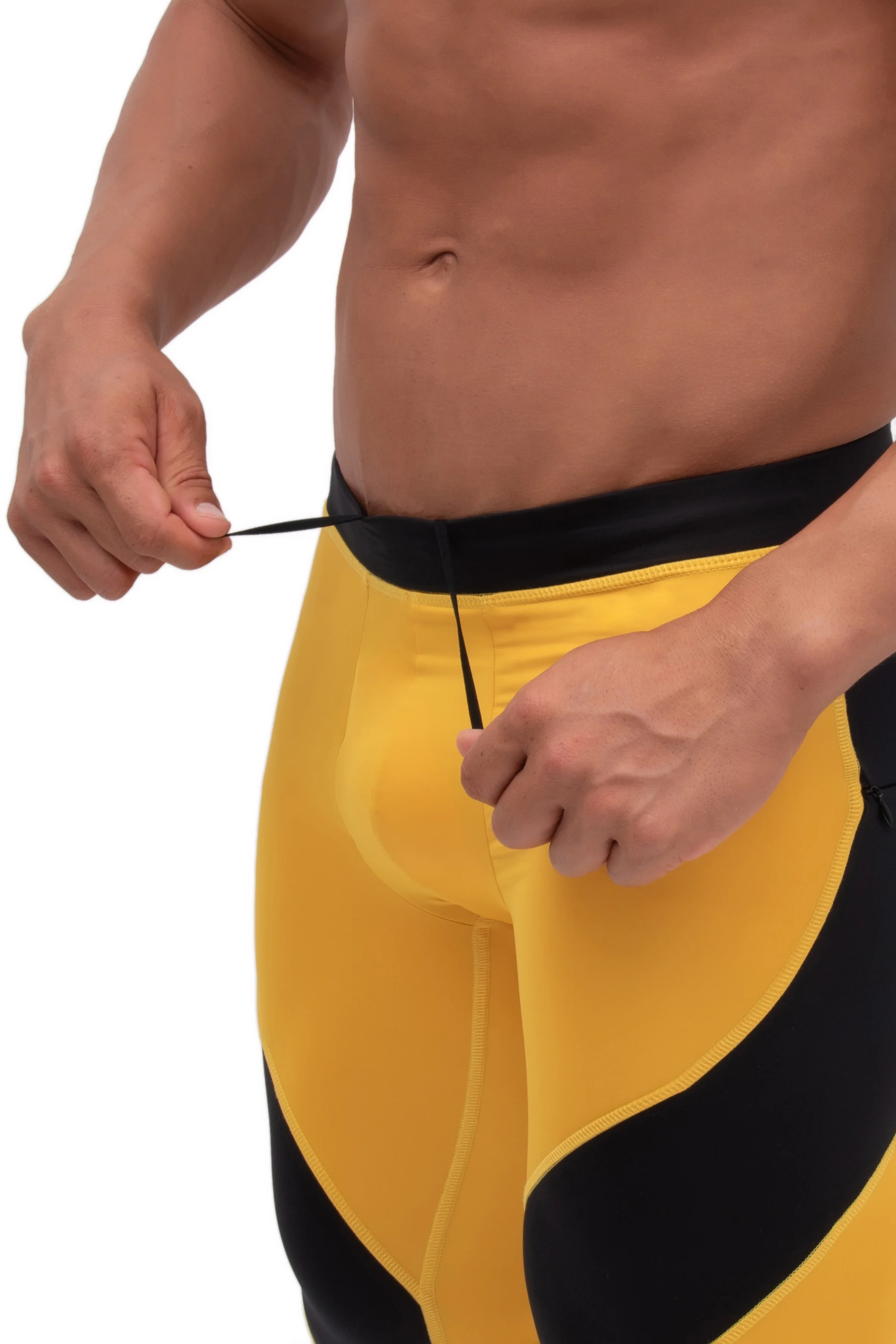 Yellow/Black Meggings - Image 5