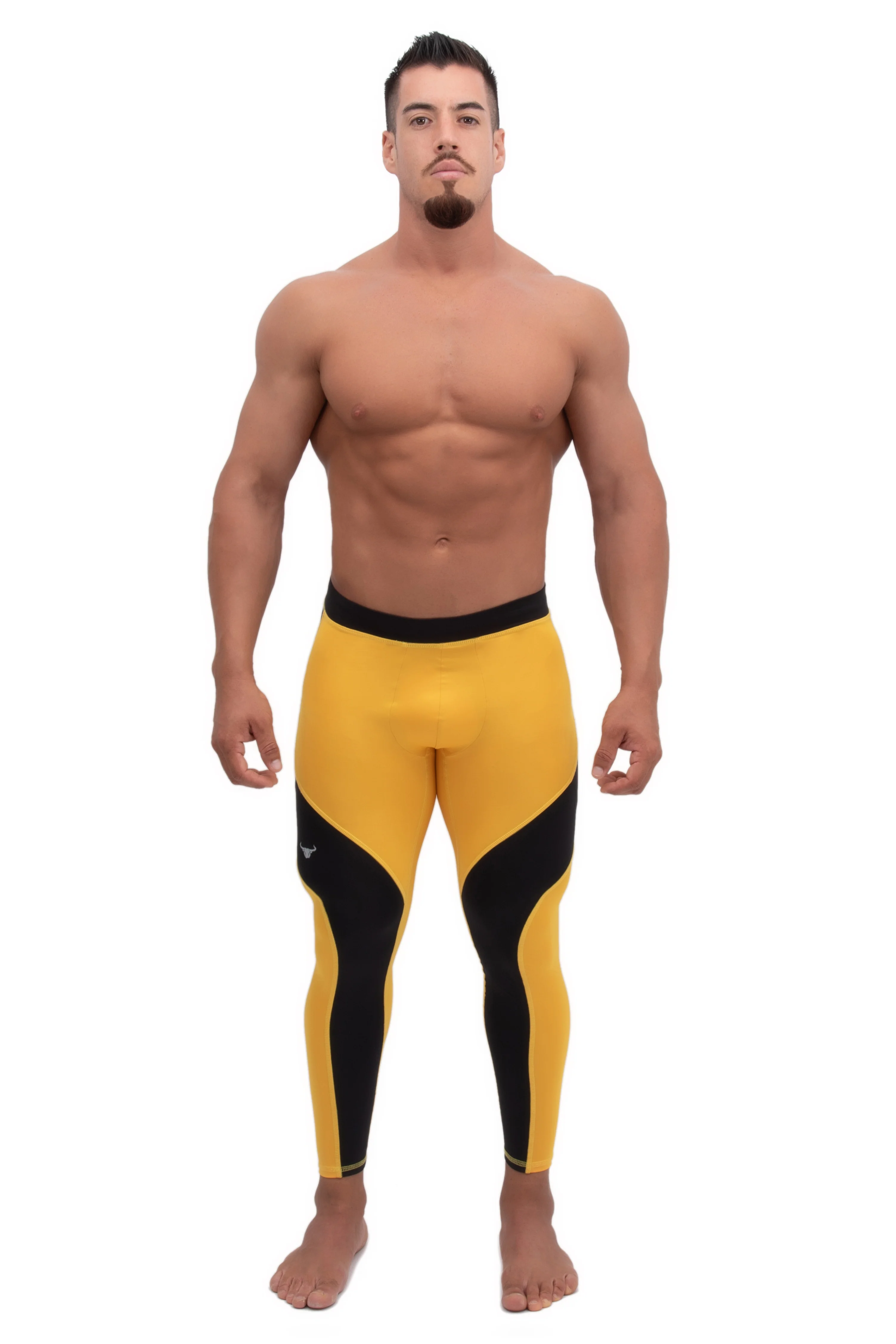 Yellow/Black Meggings - Image 6