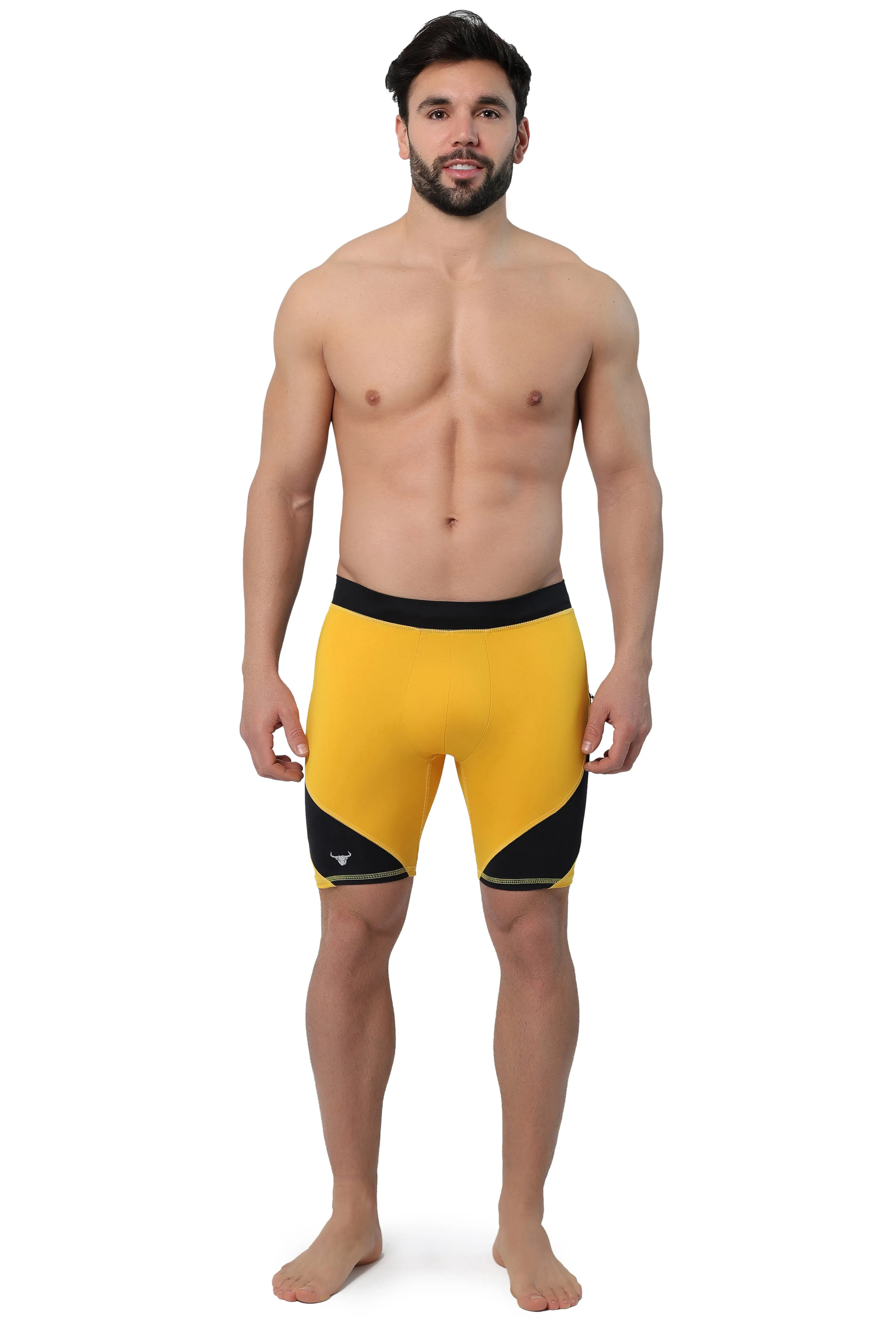 Yellow/Black Shorts - Image 6